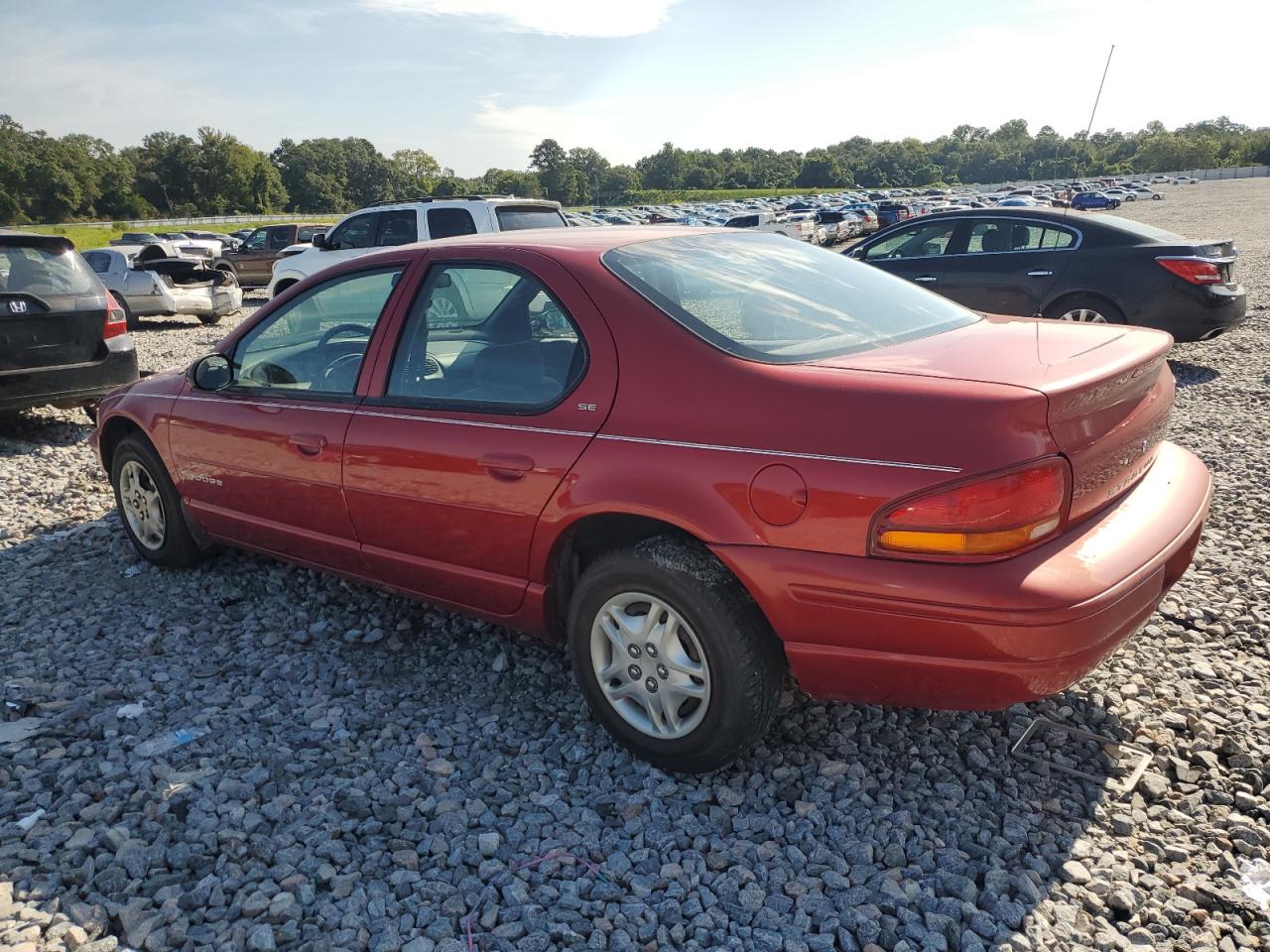 2000 Dodge Stratus Se Red vin: 1B3EJ46X8YN175496
