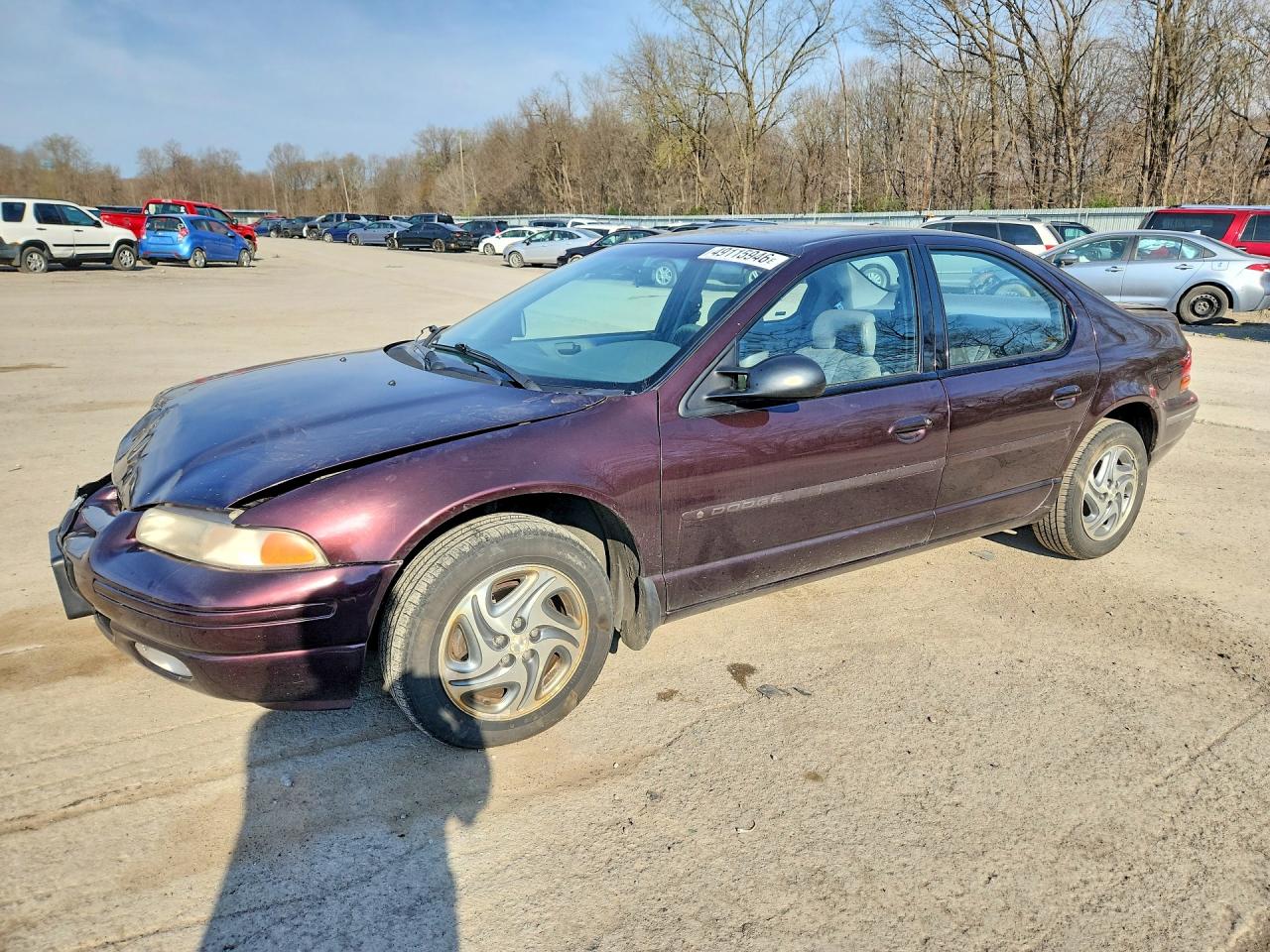 1996 Dodge Stratus Es Фиолетовый vin: 1B3EJ56H0TN120936