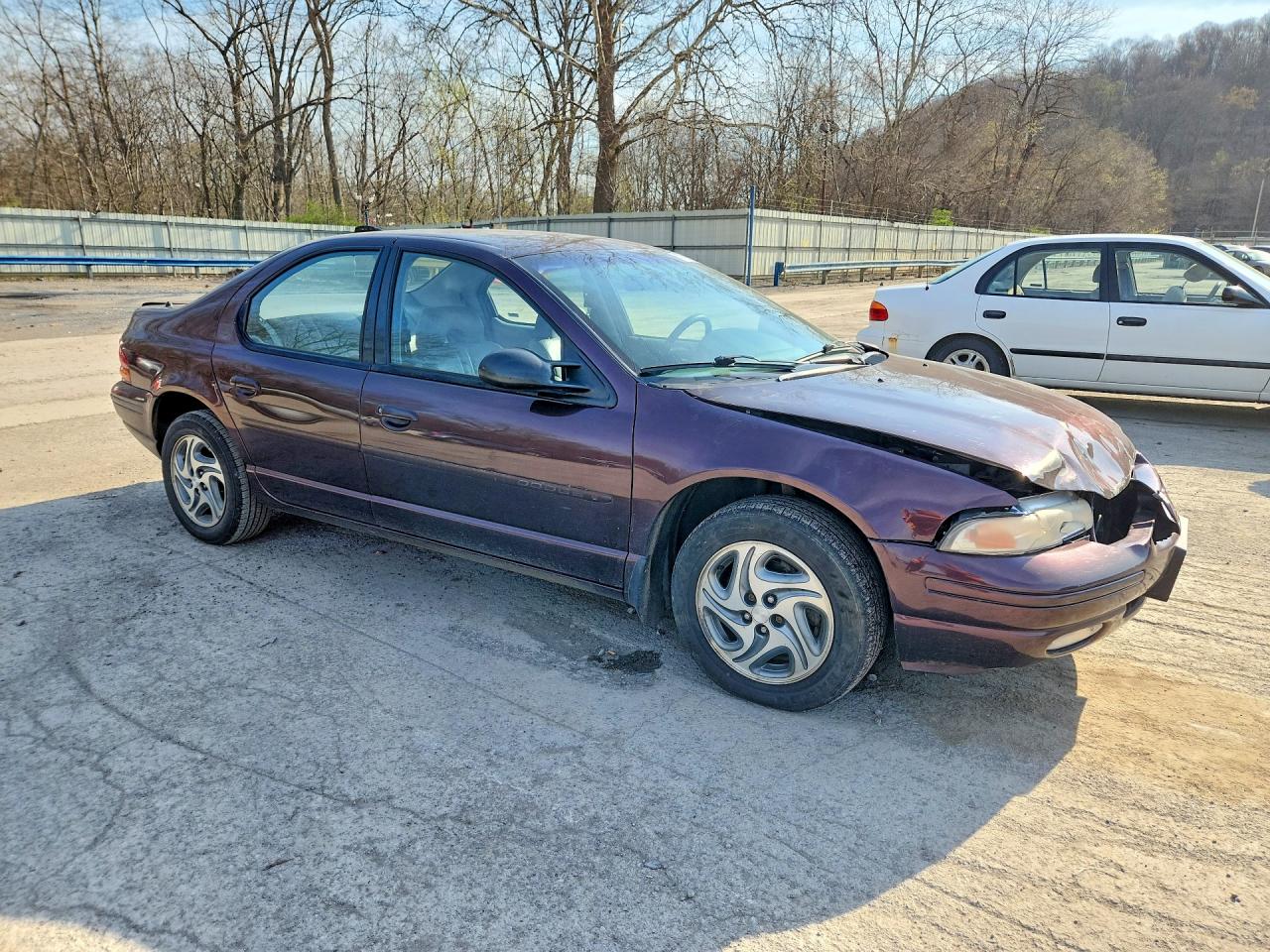 1996 Dodge Stratus Es Purple vin: 1B3EJ56H0TN120936