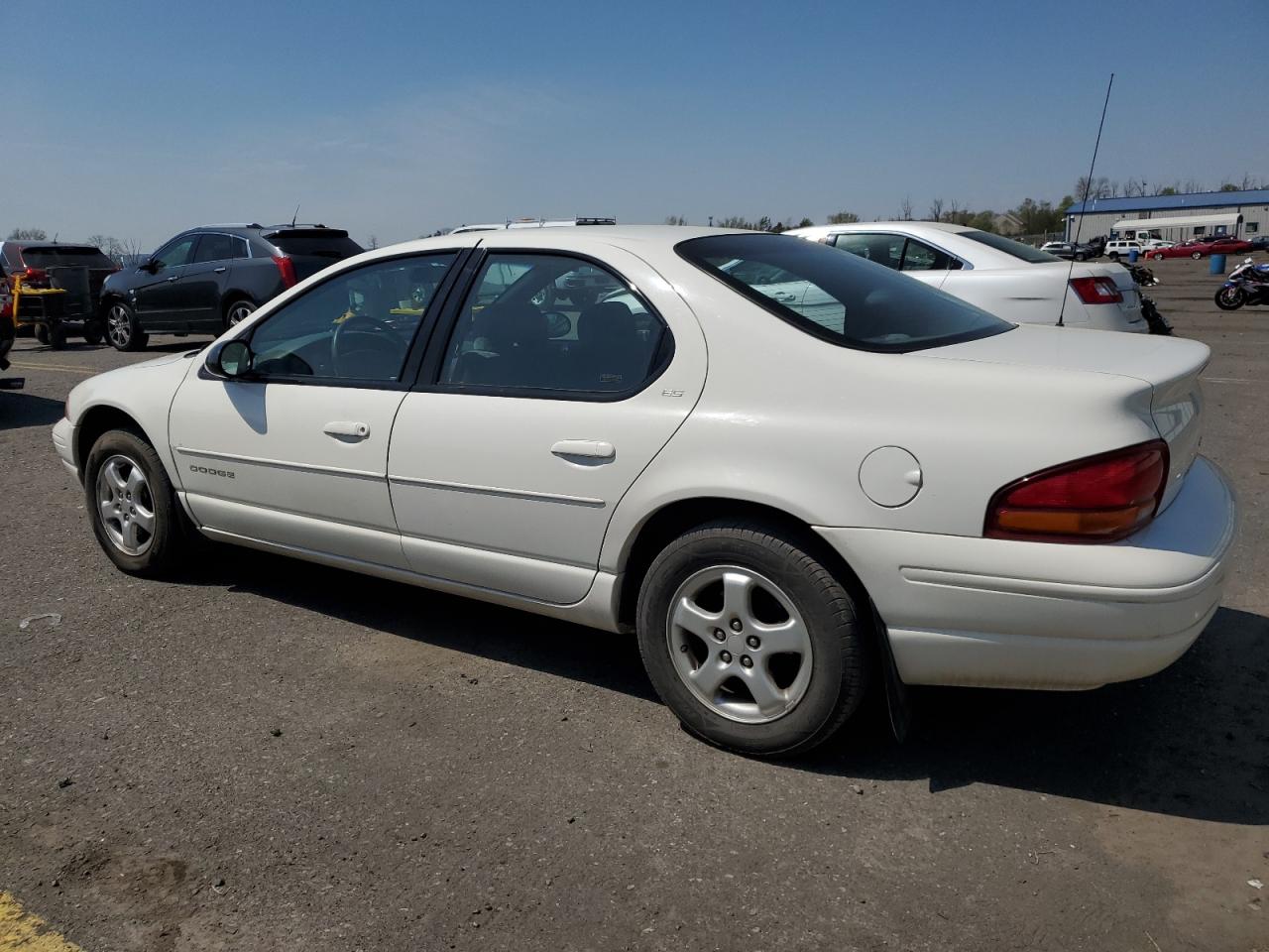 1999 Dodge Stratus Es White vin: 1B3EJ56H2XN584591