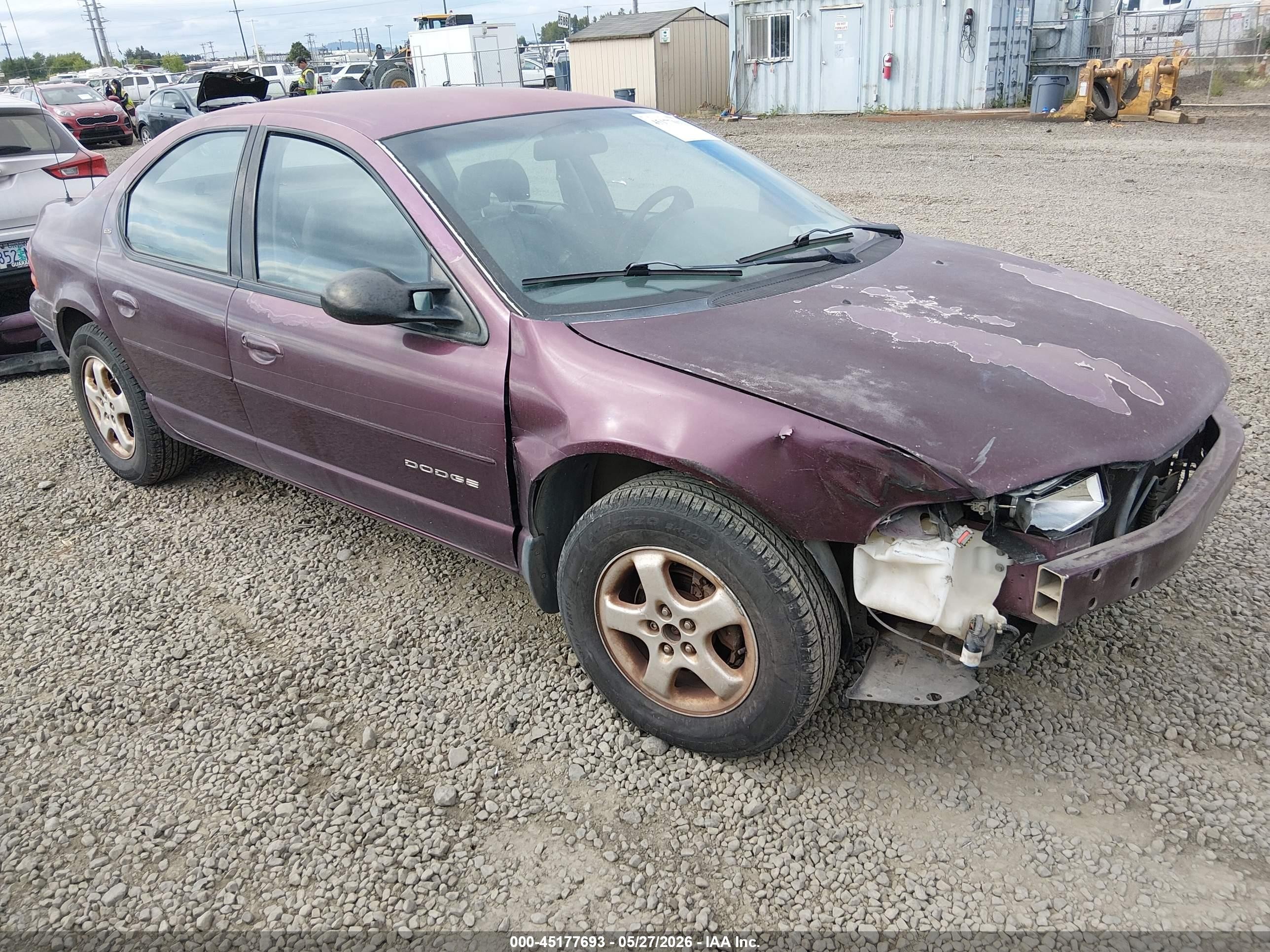 2000 Dodge Stratus Es Фиолетовый vin: 1B3EJ56H4YN250225