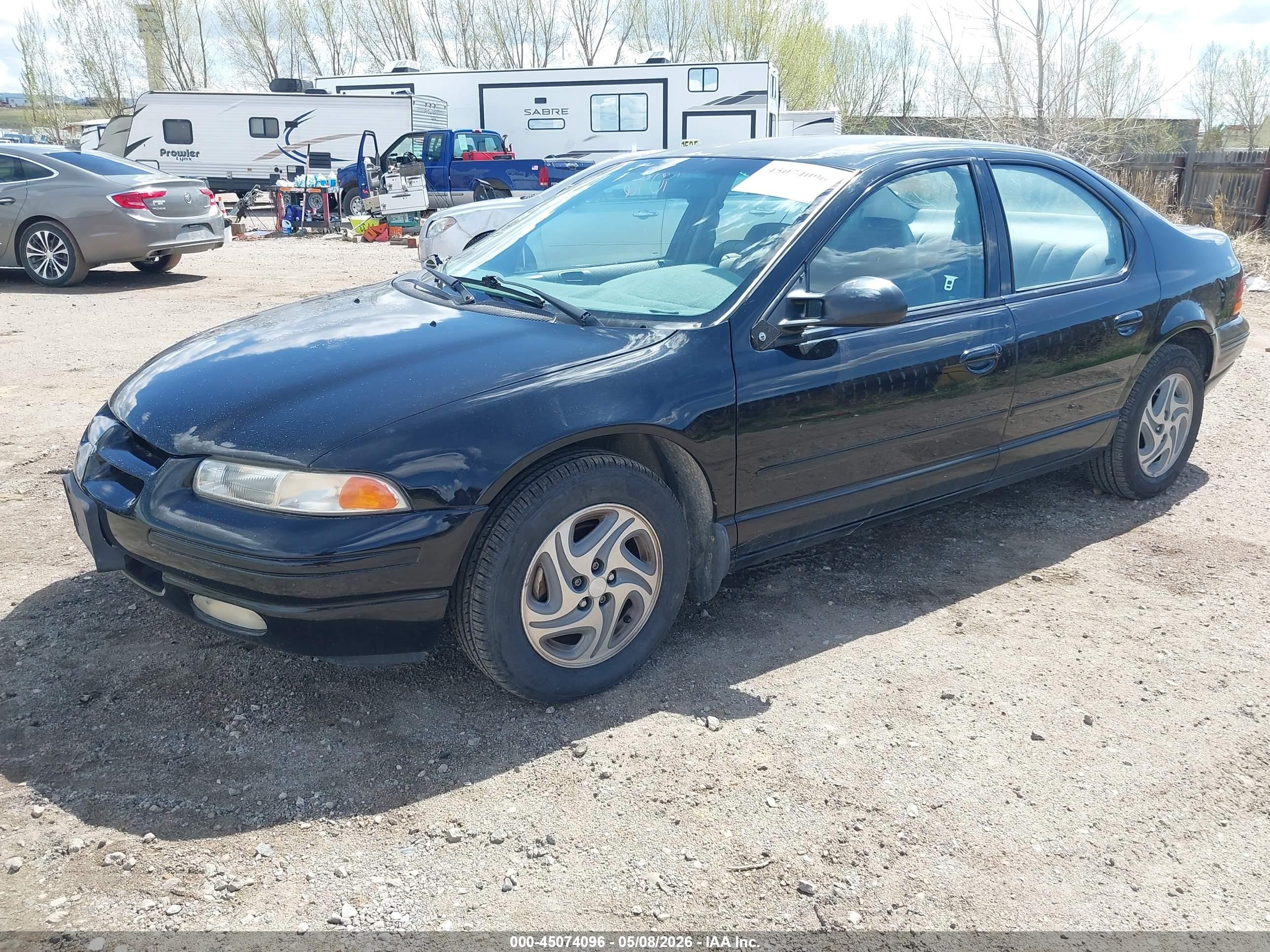 1996 Dodge Stratus Es Черный vin: 1B3EJ56H6TN259355