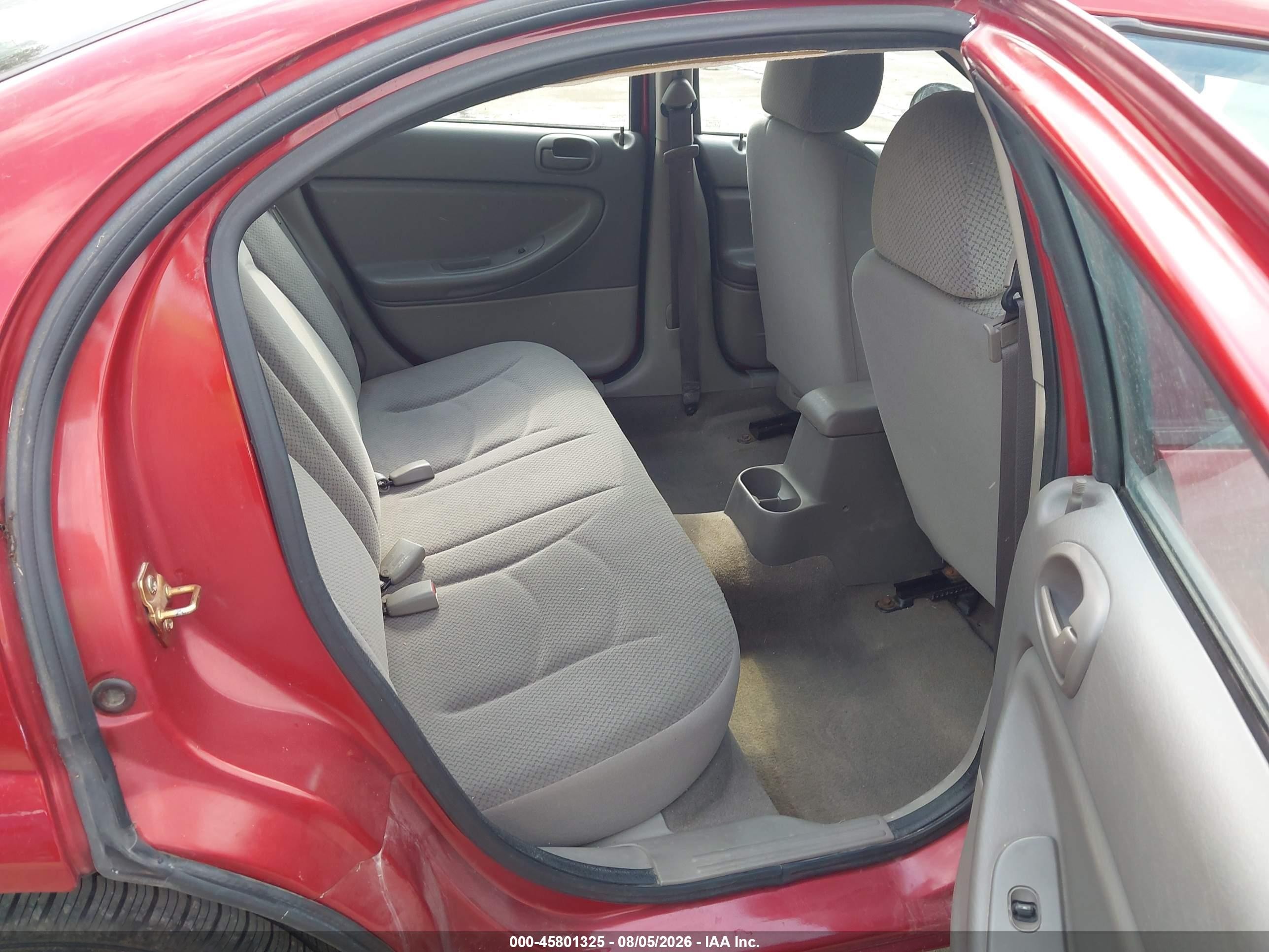 2004 Dodge Stratus Se Red vin: 1B3EL36R04N248585