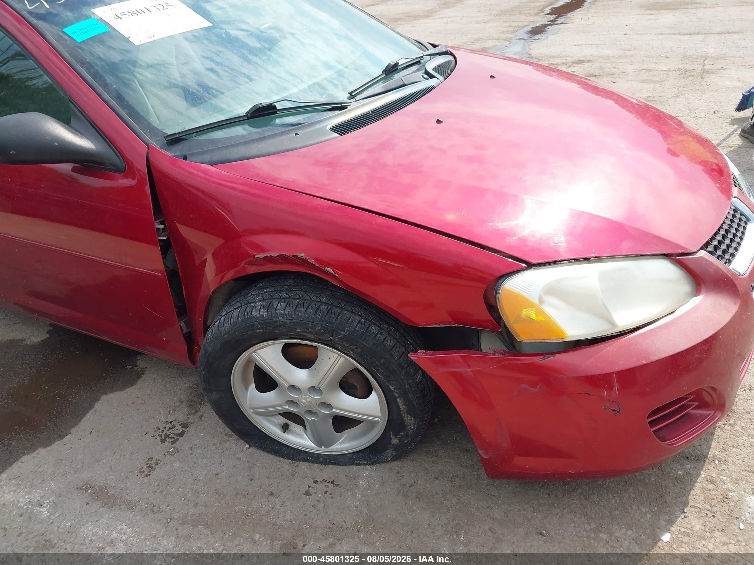 2004 Dodge Stratus Se Red vin: 1B3EL36R04N248585