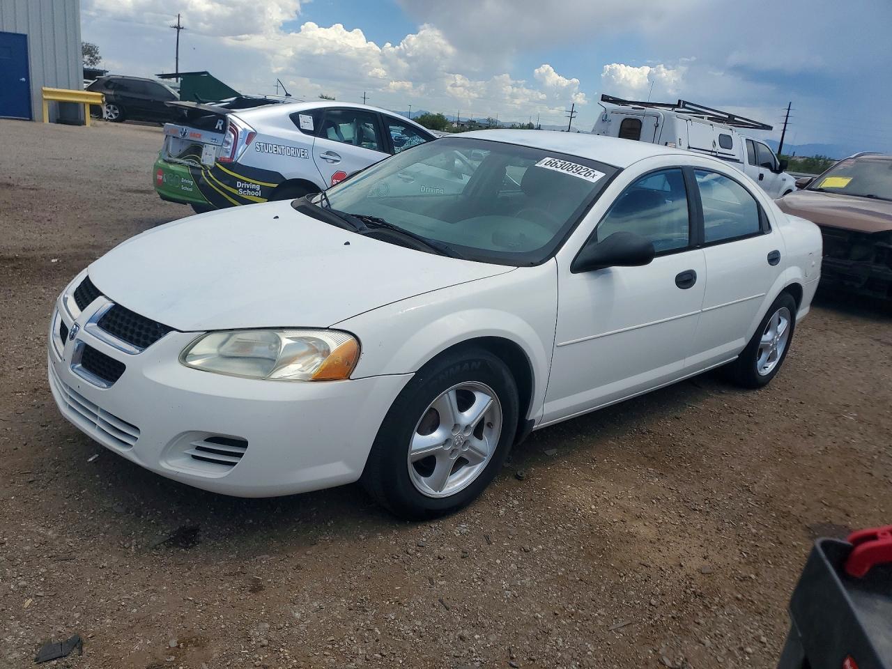 2004 Dodge Stratus Se White vin: 1B3EL36R14N367312