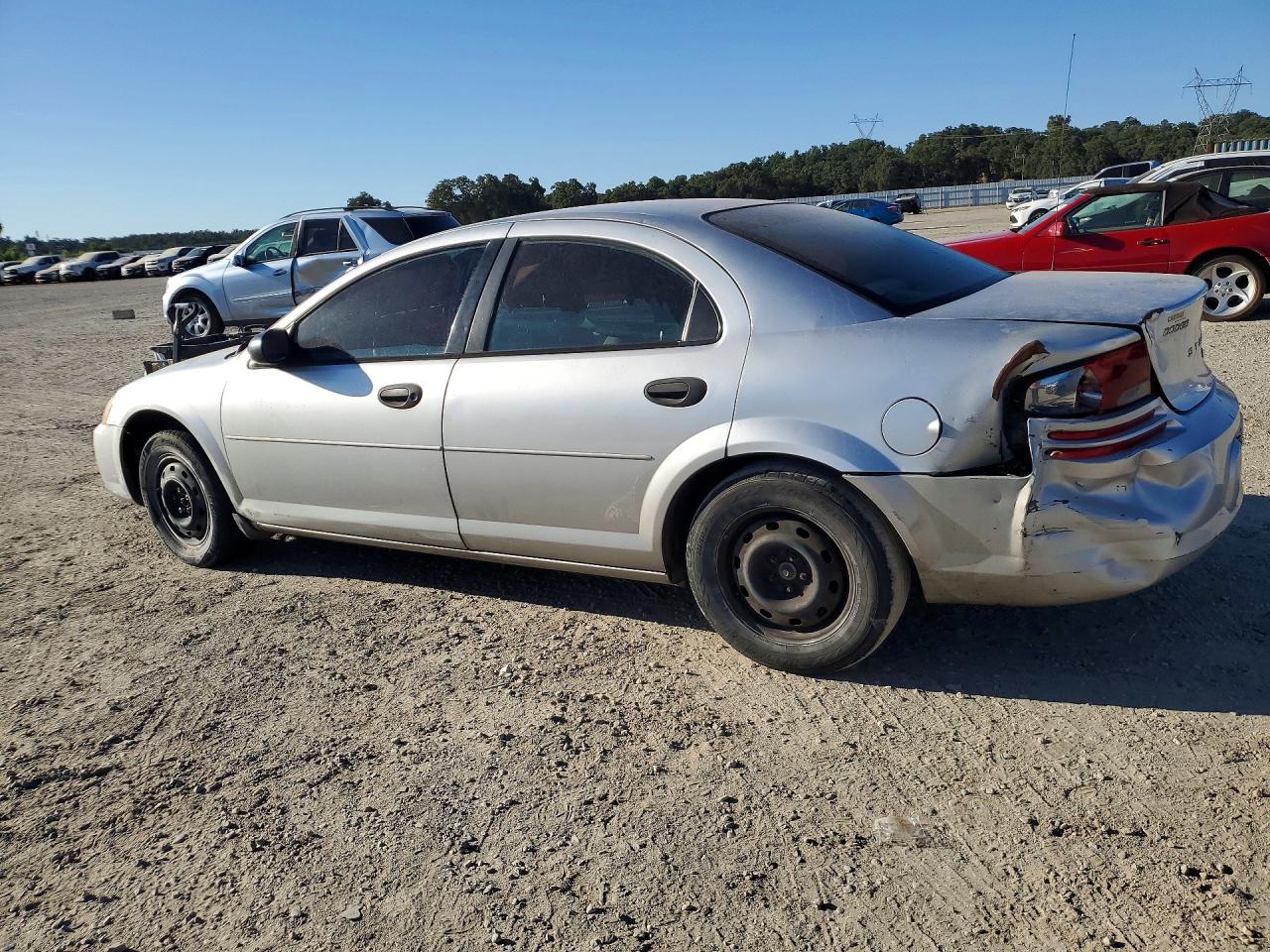 2004 Dodge Stratus Se Silver vin: 1B3EL36T14N348321