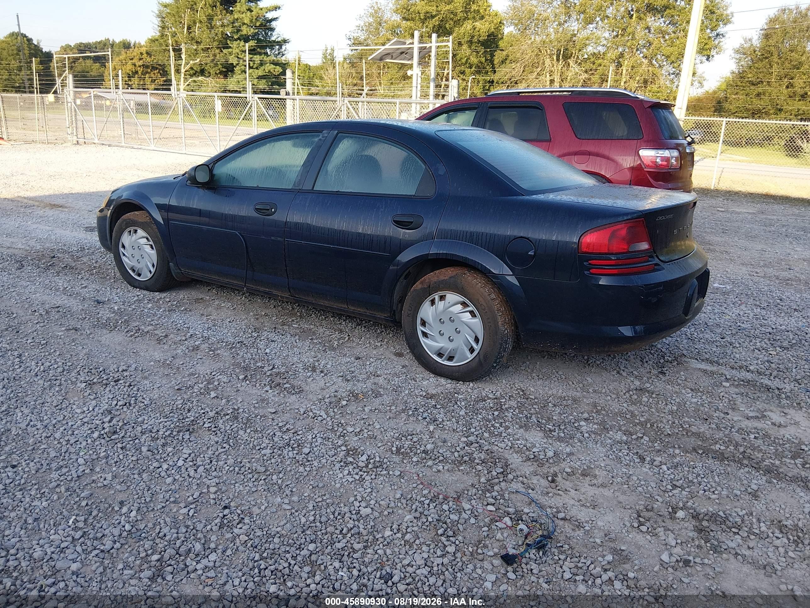 2004 Dodge Stratus Se Blue vin: 1B3EL36T24N134664