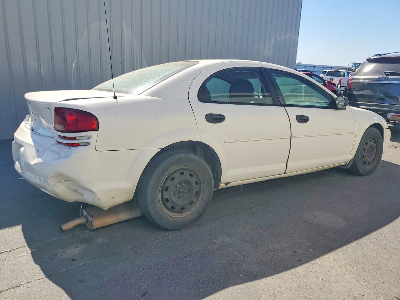 2004 Dodge Stratus Se White vin: 1B3EL36X34N170401