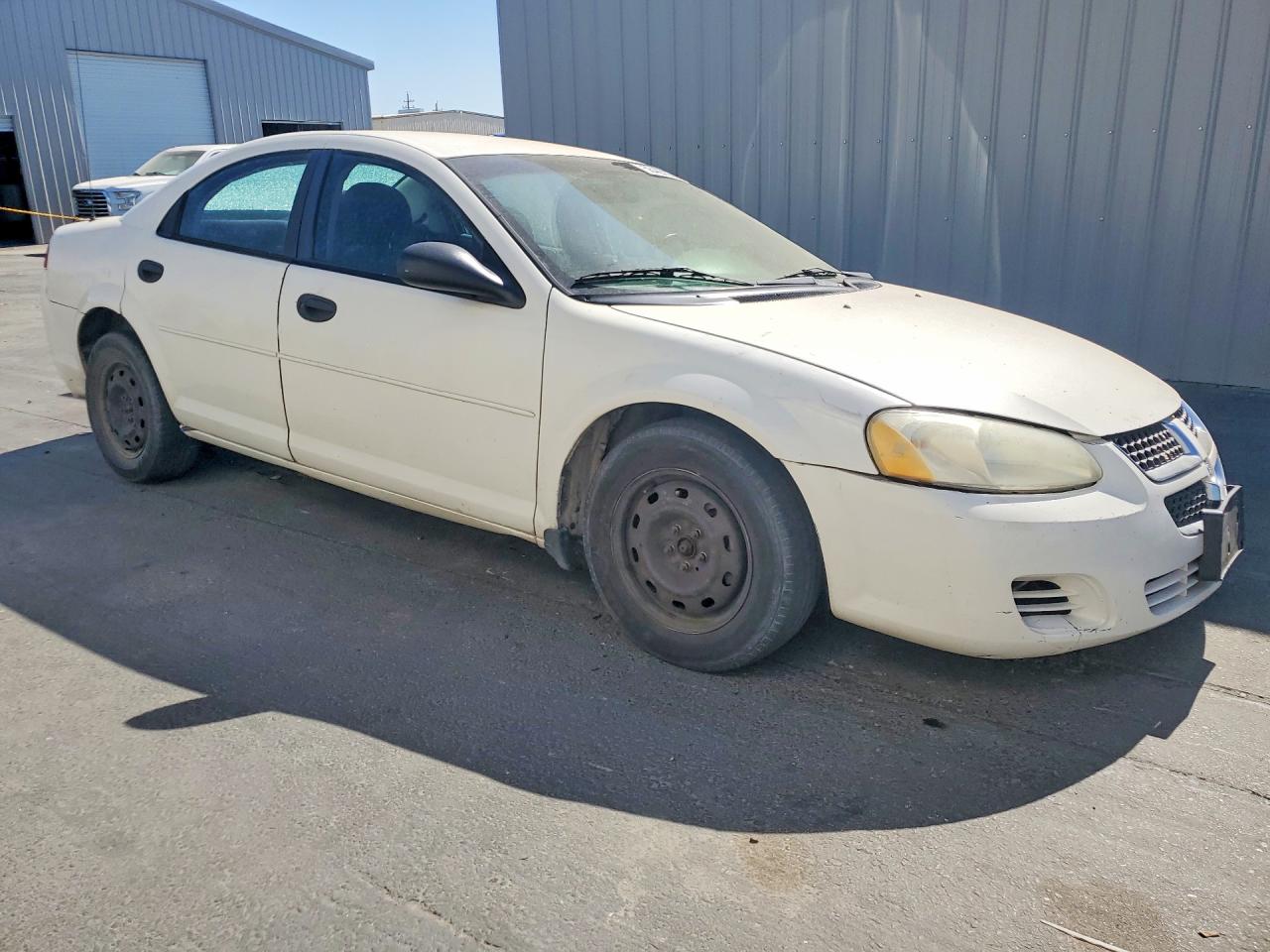2004 Dodge Stratus Se White vin: 1B3EL36X34N170401