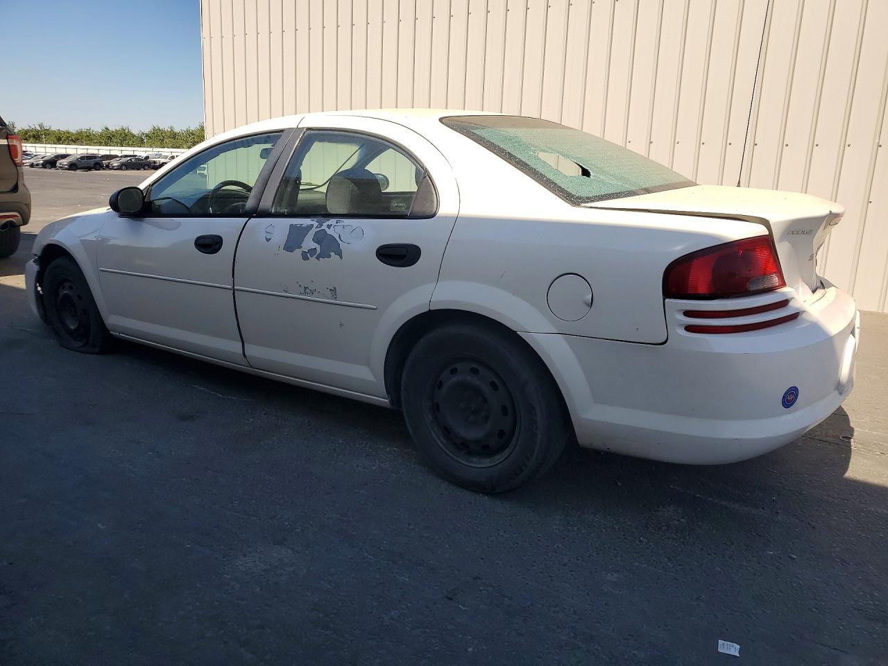 2004 Dodge Stratus Se White vin: 1B3EL36X34N170401