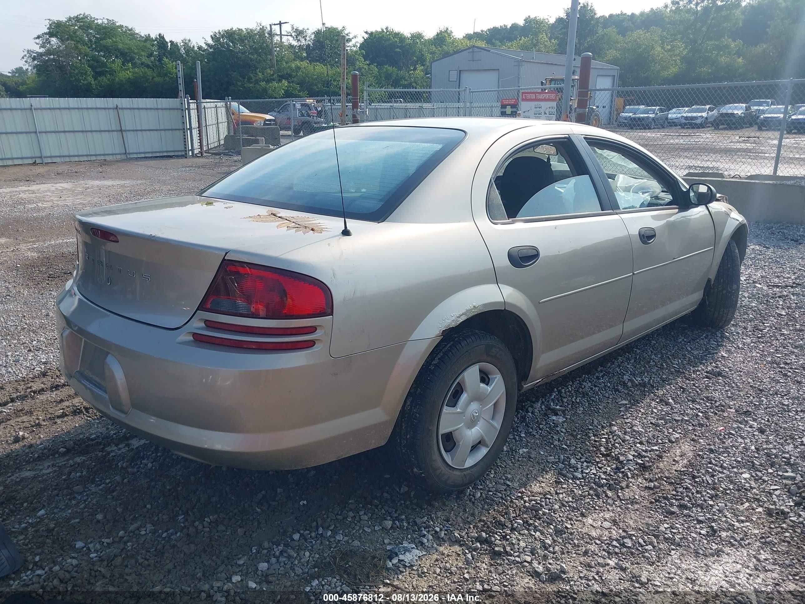 2004 Dodge Stratus Se Gold vin: 1B3EL36X34N370176
