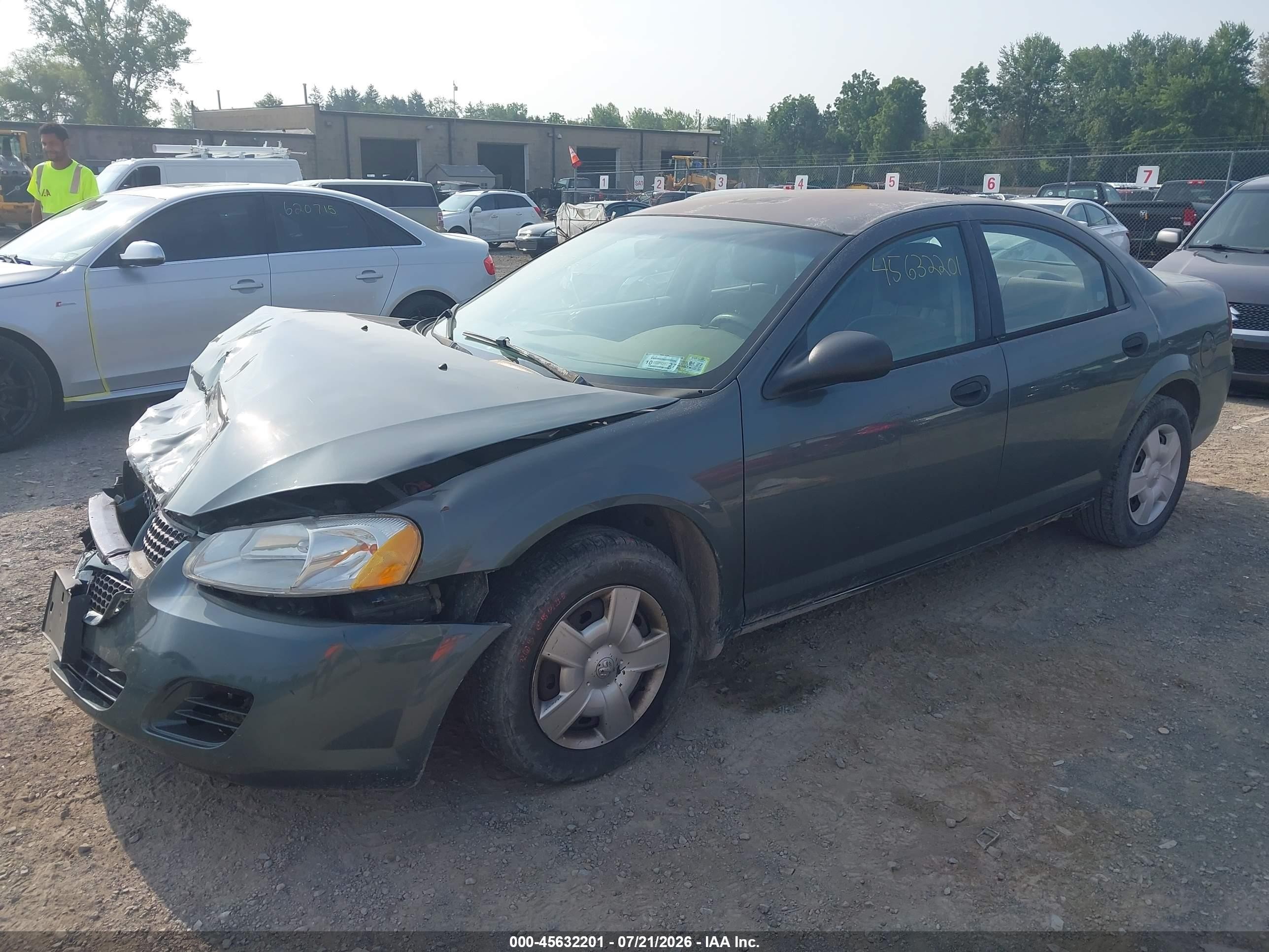 2004 Dodge Stratus Se Gray vin: 1B3EL36X44N168852
