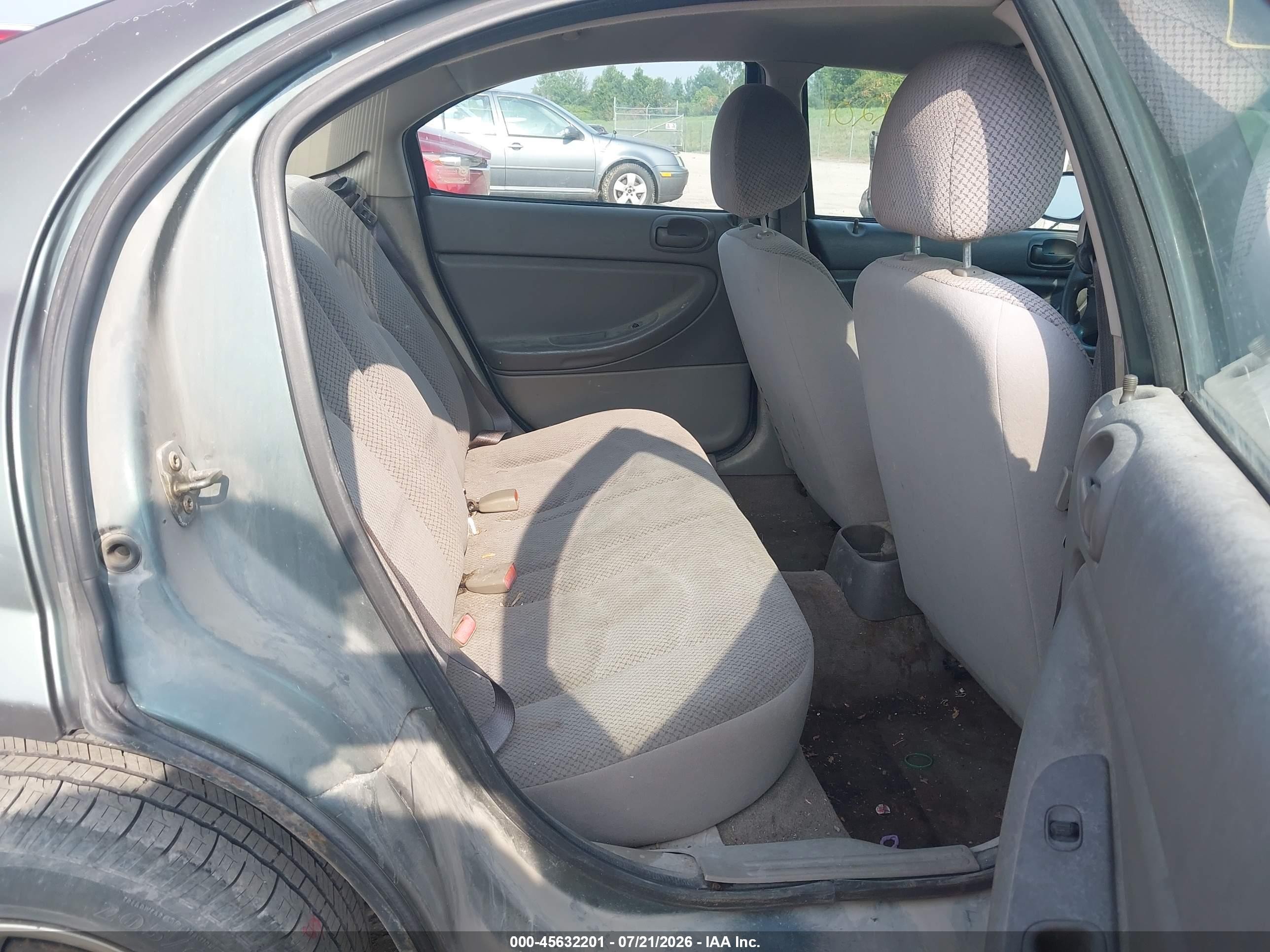 2004 Dodge Stratus Se Gray vin: 1B3EL36X44N168852