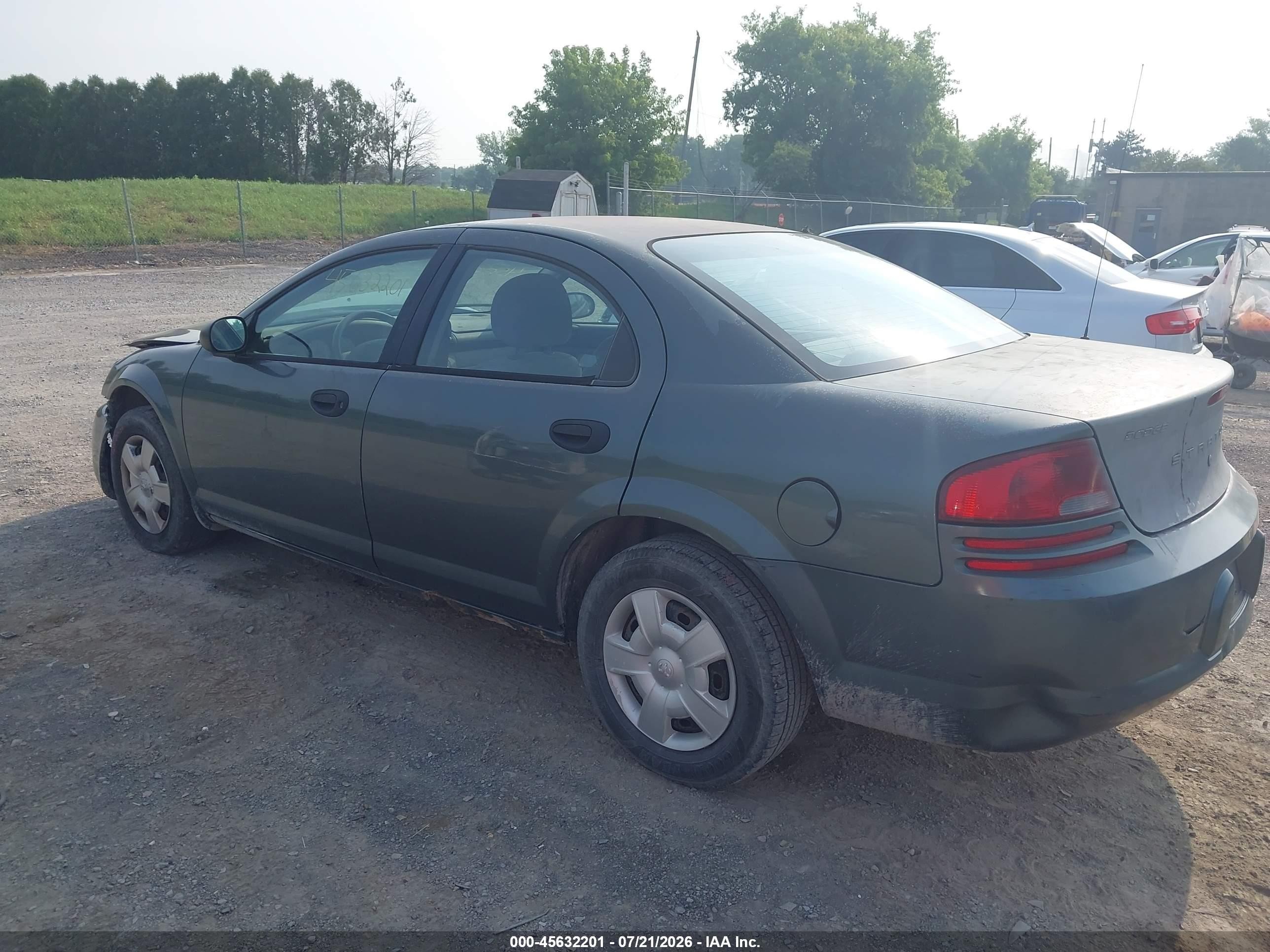 2004 Dodge Stratus Se Gray vin: 1B3EL36X44N168852