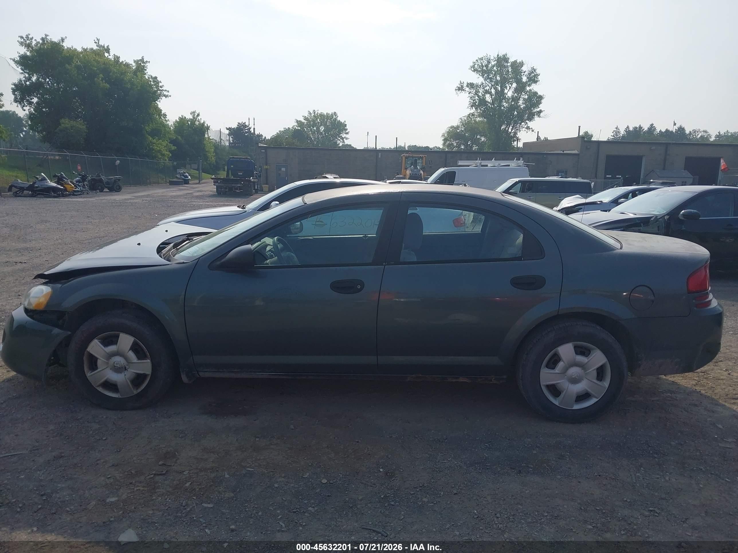 2004 Dodge Stratus Se Gray vin: 1B3EL36X44N168852