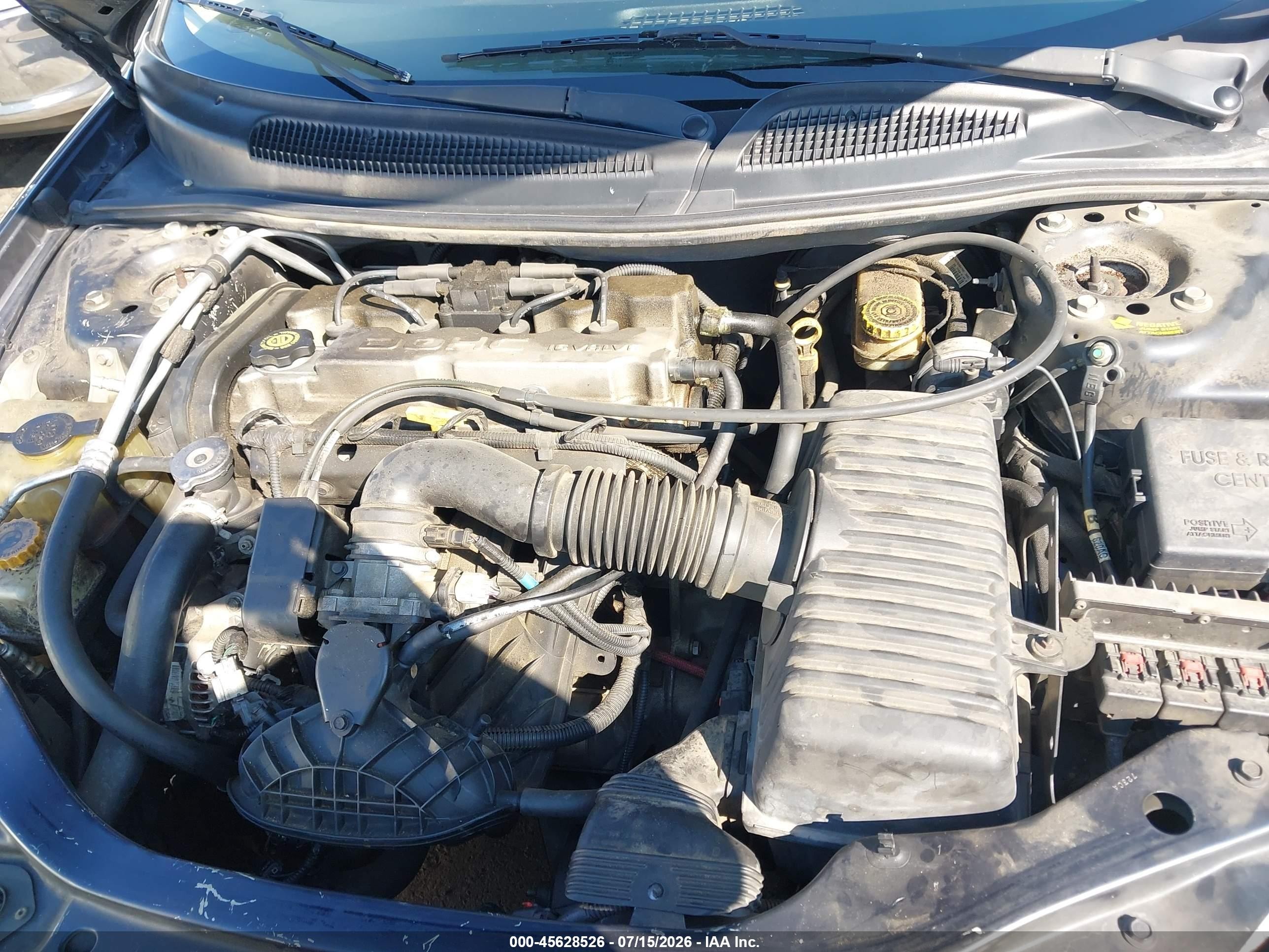 2004 Dodge Stratus Se Blue vin: 1B3EL36X94N146894