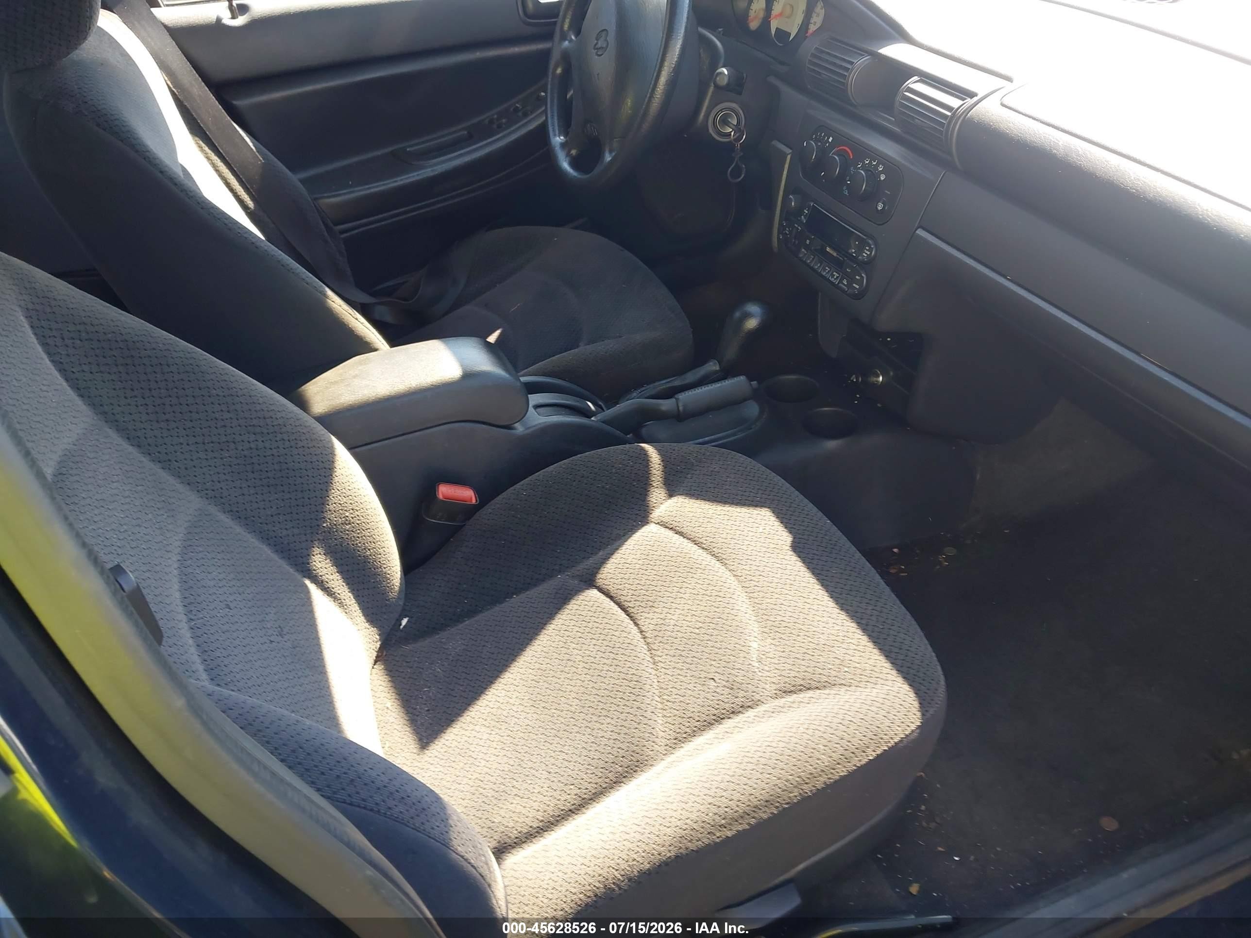 2004 Dodge Stratus Se Blue vin: 1B3EL36X94N146894