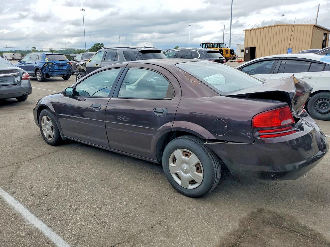 2004 Dodge Stratus Se Purple vin: 1B3EL36X94N222890