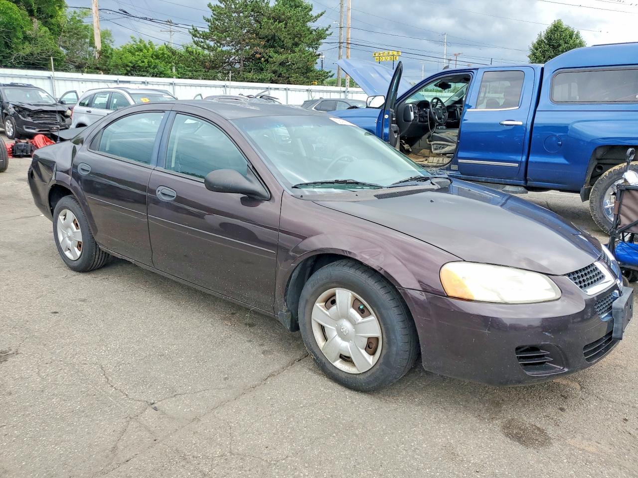 2004 Dodge Stratus Se Purple vin: 1B3EL36X94N222890