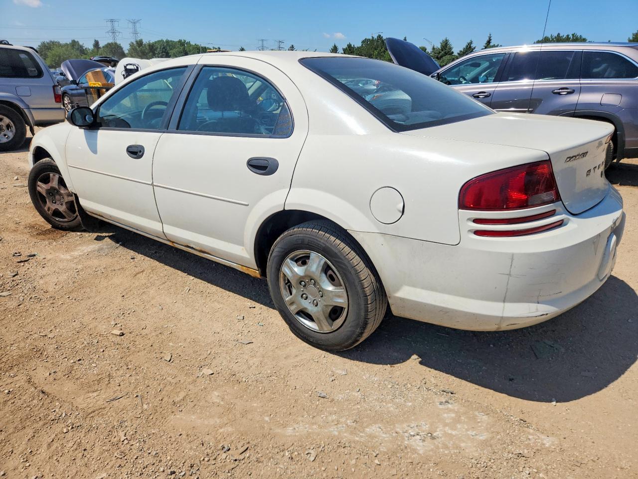 2004 Dodge Stratus Se White vin: 1B3EL36XX4N144880