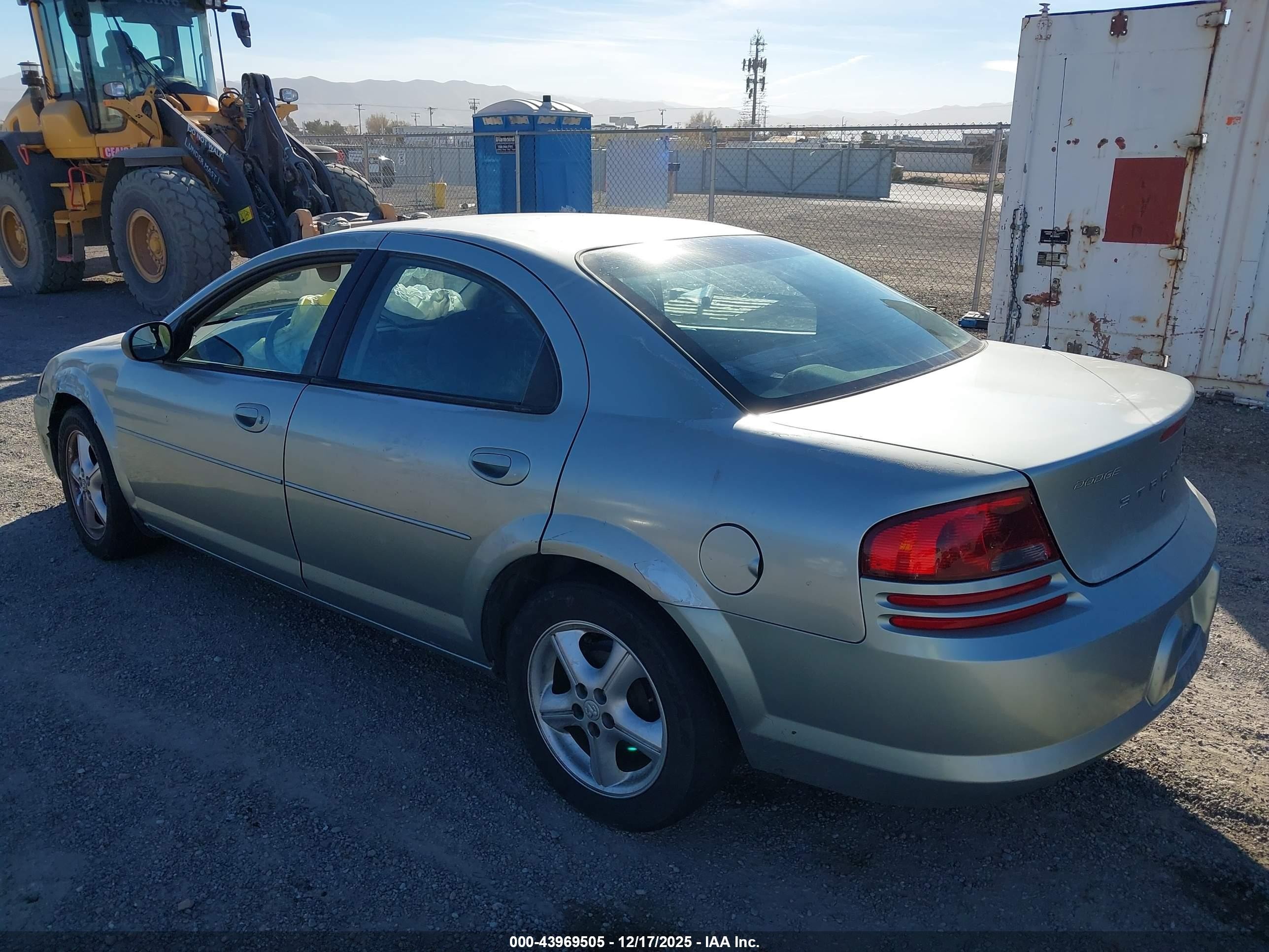 2005 Dodge Stratus Sxt Silver vin: 1B3EL46J65N562940