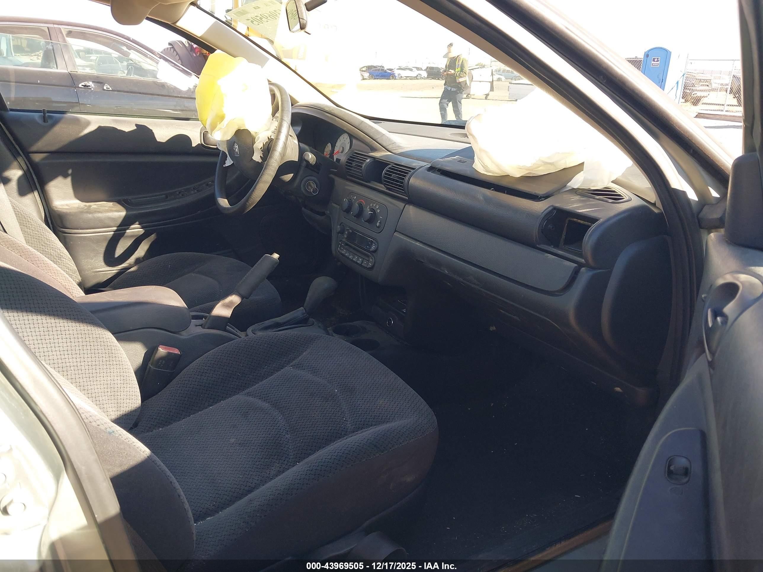 2005 Dodge Stratus Sxt Silver vin: 1B3EL46J65N562940