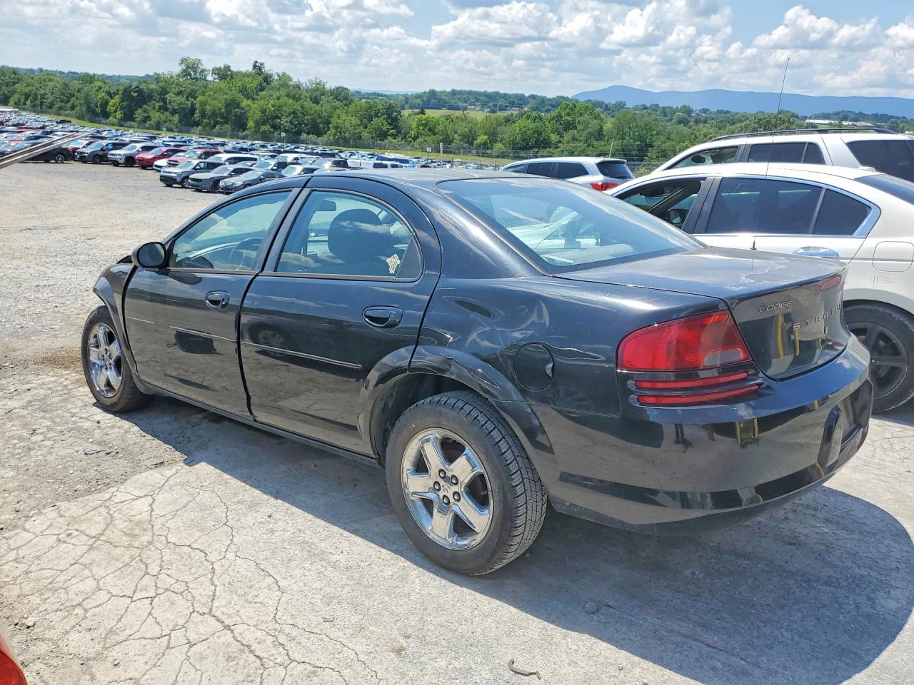 2004 Dodge Stratus Sxt Black vin: 1B3EL46J84N345937