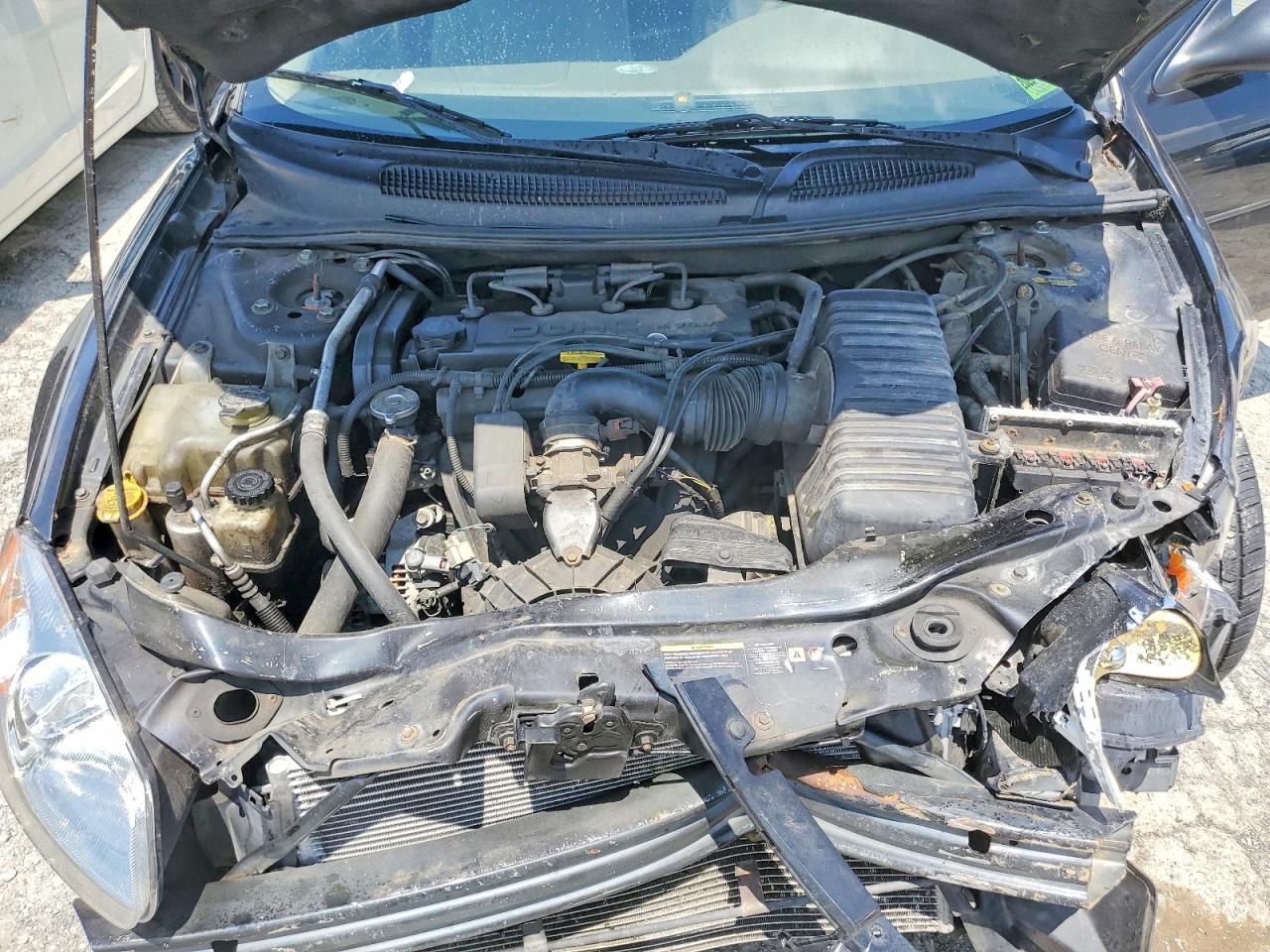 2004 Dodge Stratus Sxt Black vin: 1B3EL46J84N345937