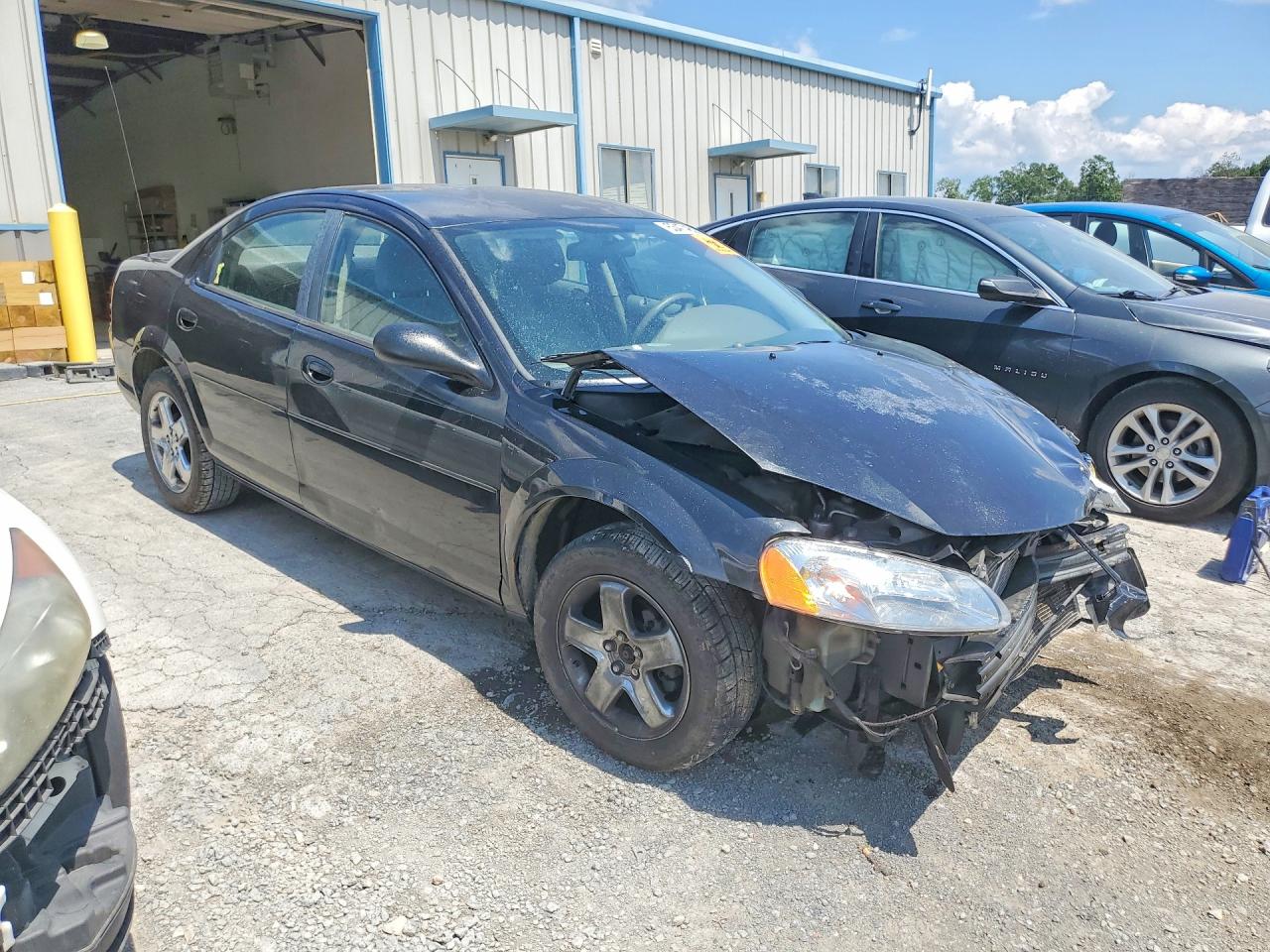 2004 Dodge Stratus Sxt Black vin: 1B3EL46J84N345937