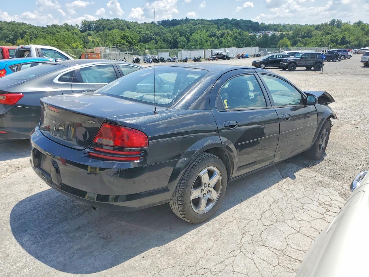 2004 Dodge Stratus Sxt Black vin: 1B3EL46J84N345937