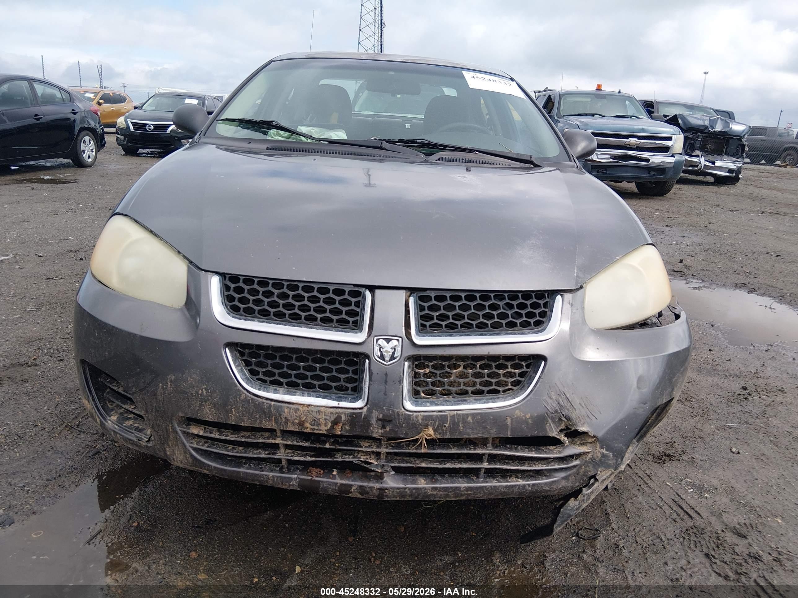 2005 Dodge Stratus Sxt Gray vin: 1B3EL46R15N623780