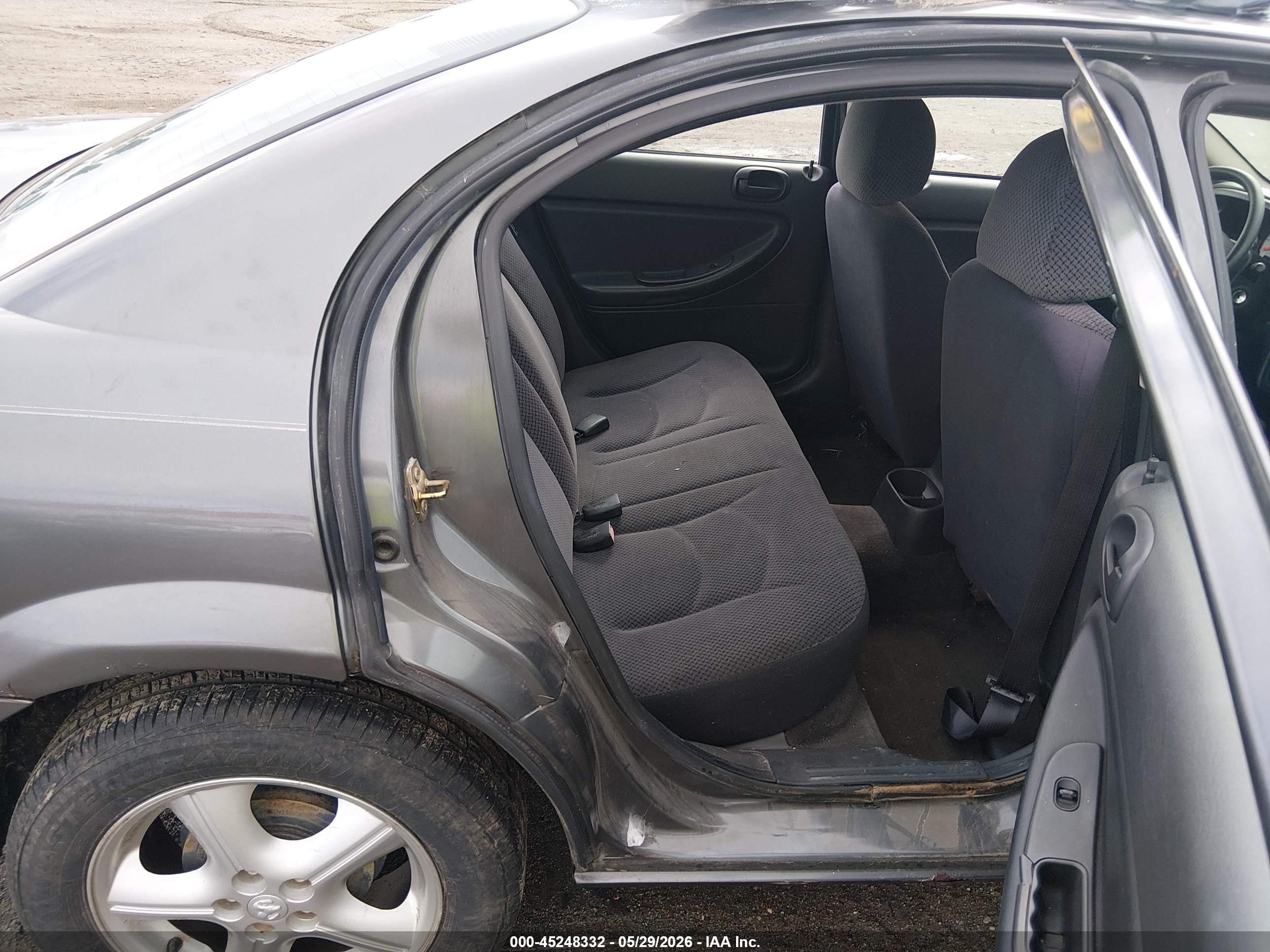 2005 Dodge Stratus Sxt Gray vin: 1B3EL46R15N623780