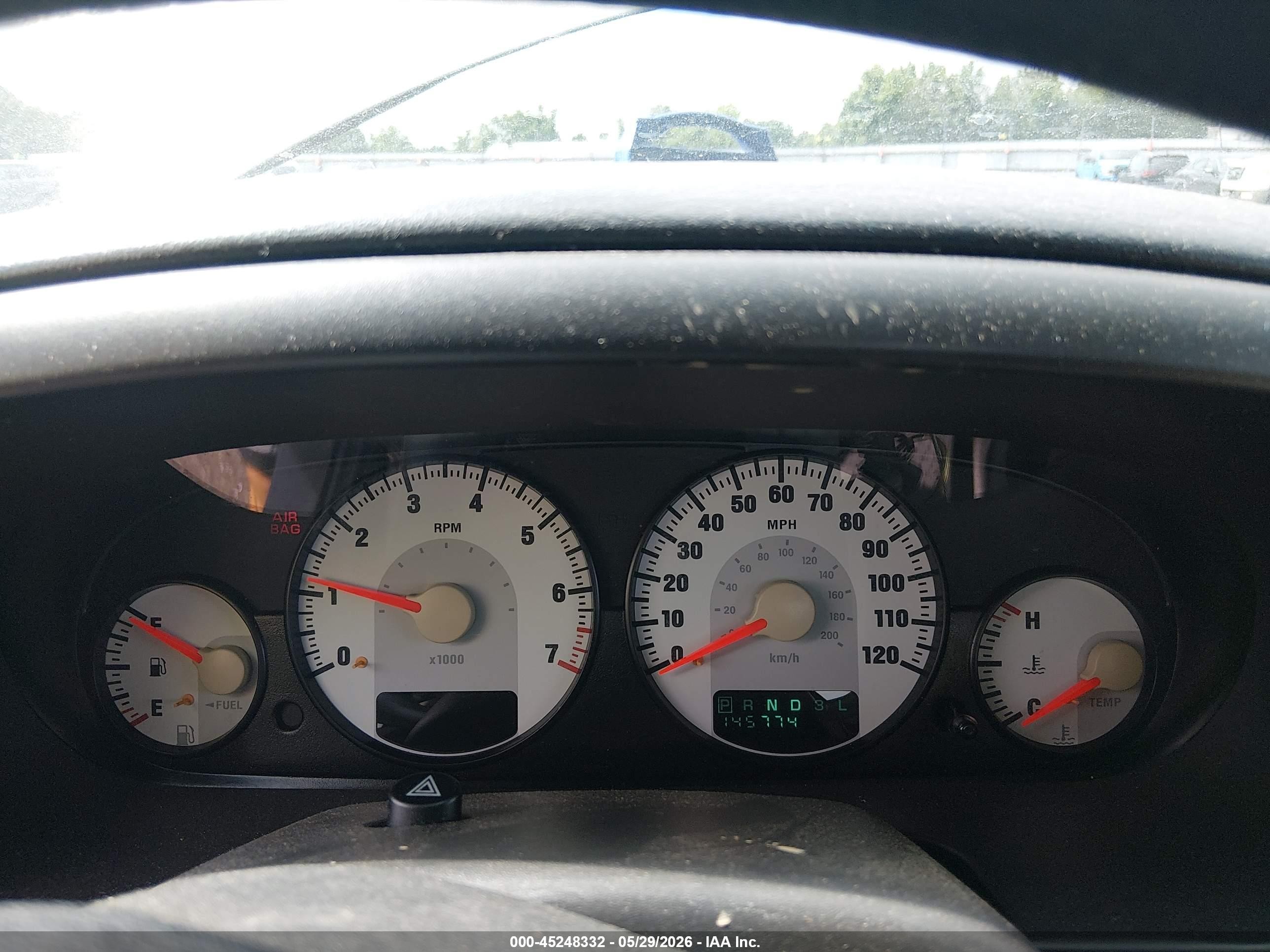 2005 Dodge Stratus Sxt Gray vin: 1B3EL46R15N623780