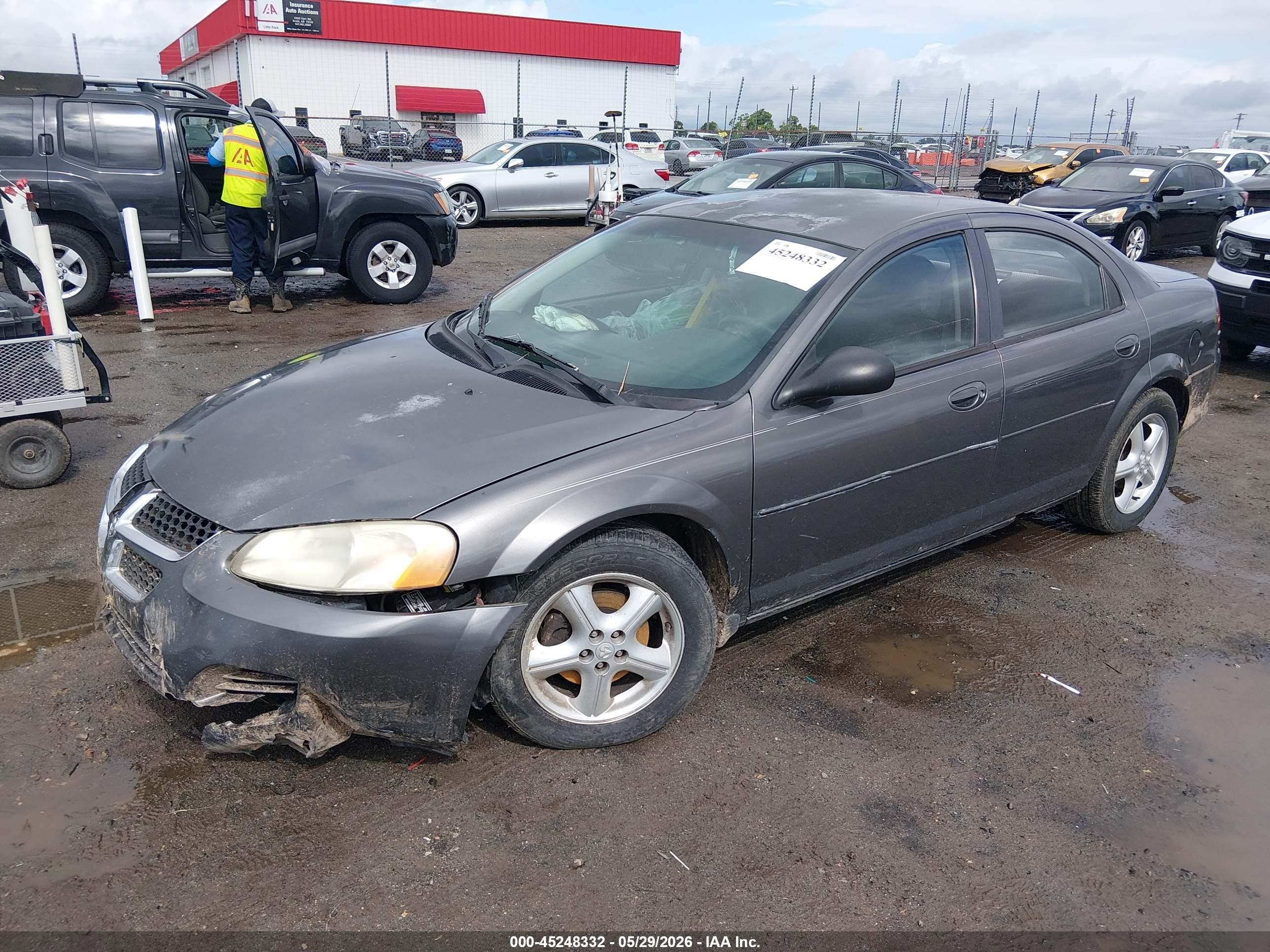 2005 Dodge Stratus Sxt Gray vin: 1B3EL46R15N623780