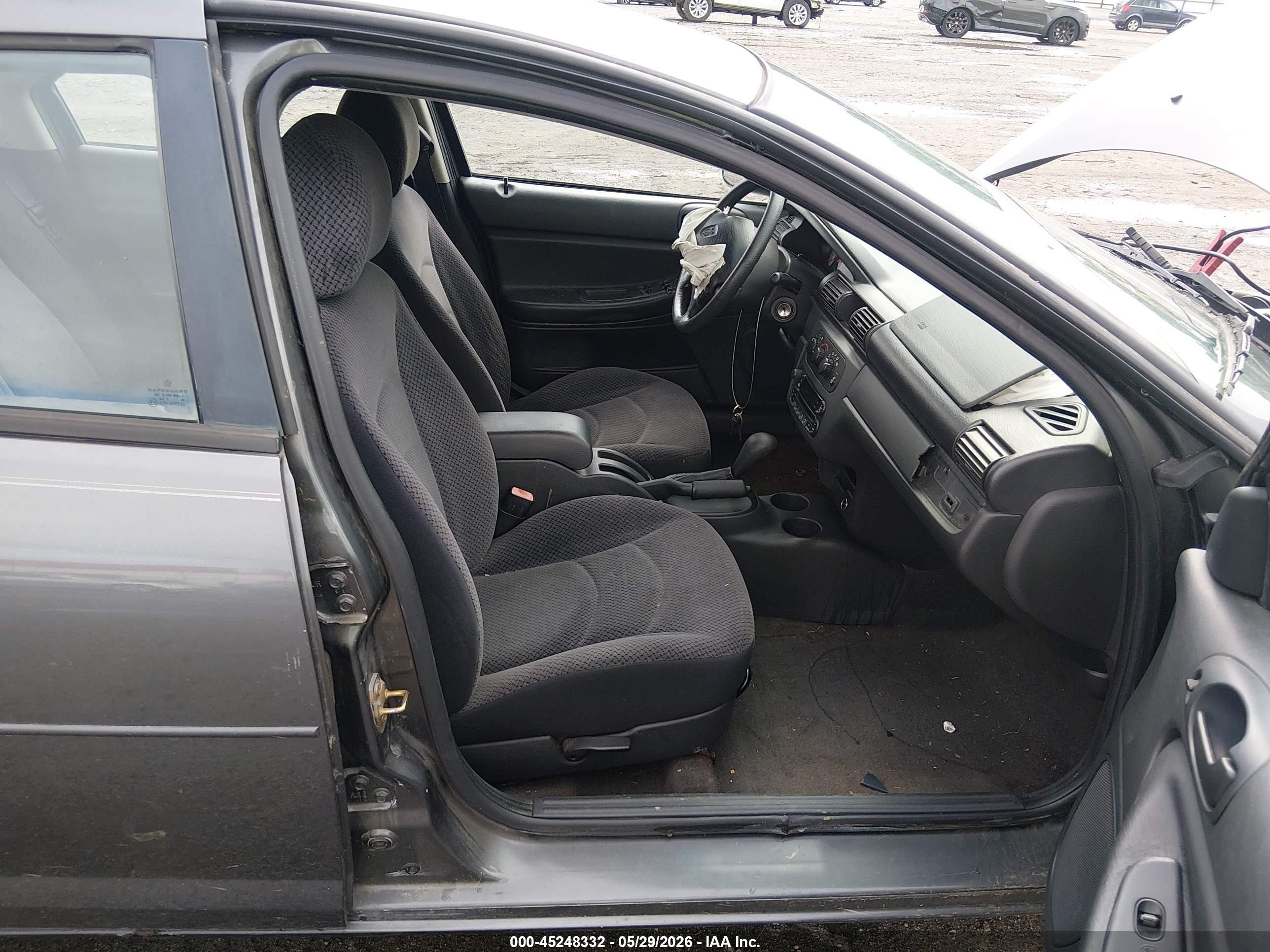 2005 Dodge Stratus Sxt Gray vin: 1B3EL46R15N623780