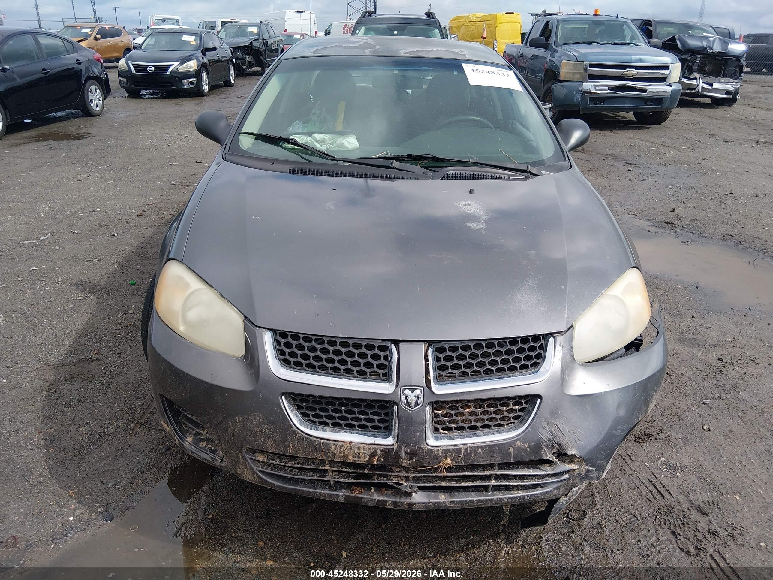 2005 Dodge Stratus Sxt Gray vin: 1B3EL46R15N623780