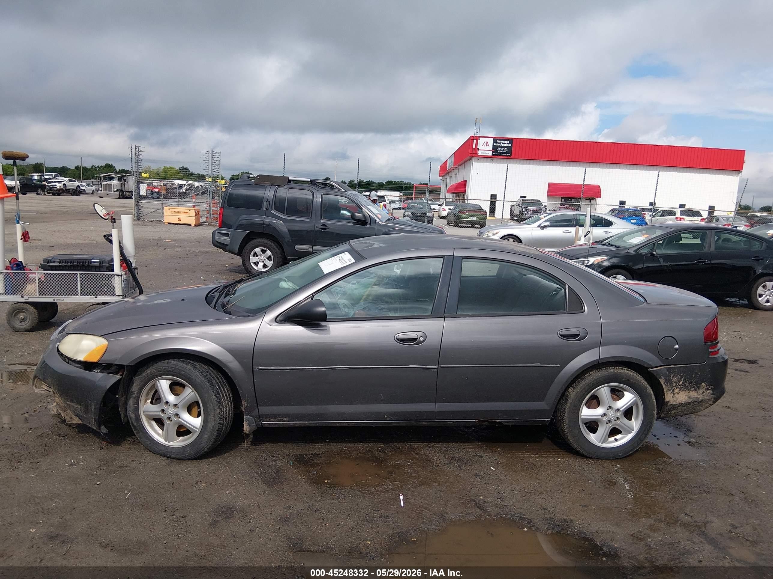 2005 Dodge Stratus Sxt Gray vin: 1B3EL46R15N623780