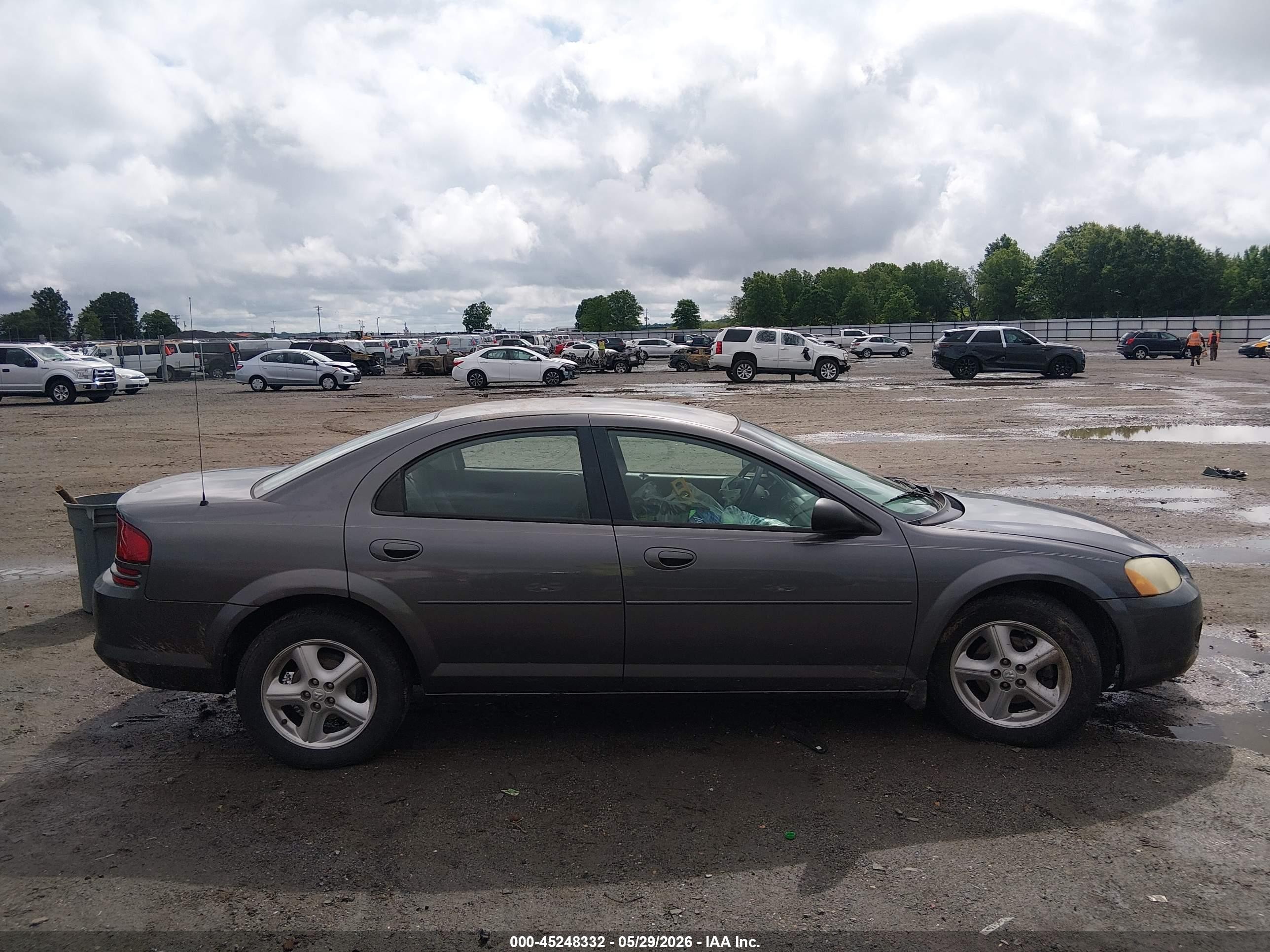 2005 Dodge Stratus Sxt Gray vin: 1B3EL46R15N623780