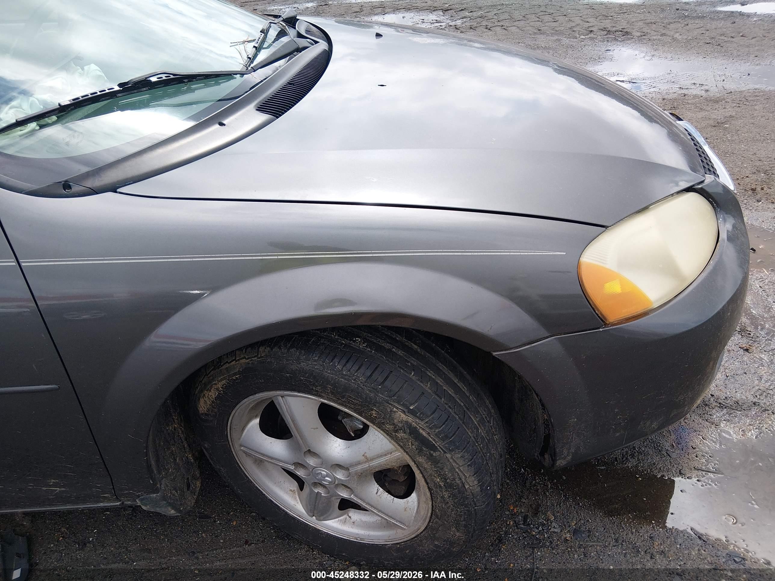 2005 Dodge Stratus Sxt Gray vin: 1B3EL46R15N623780