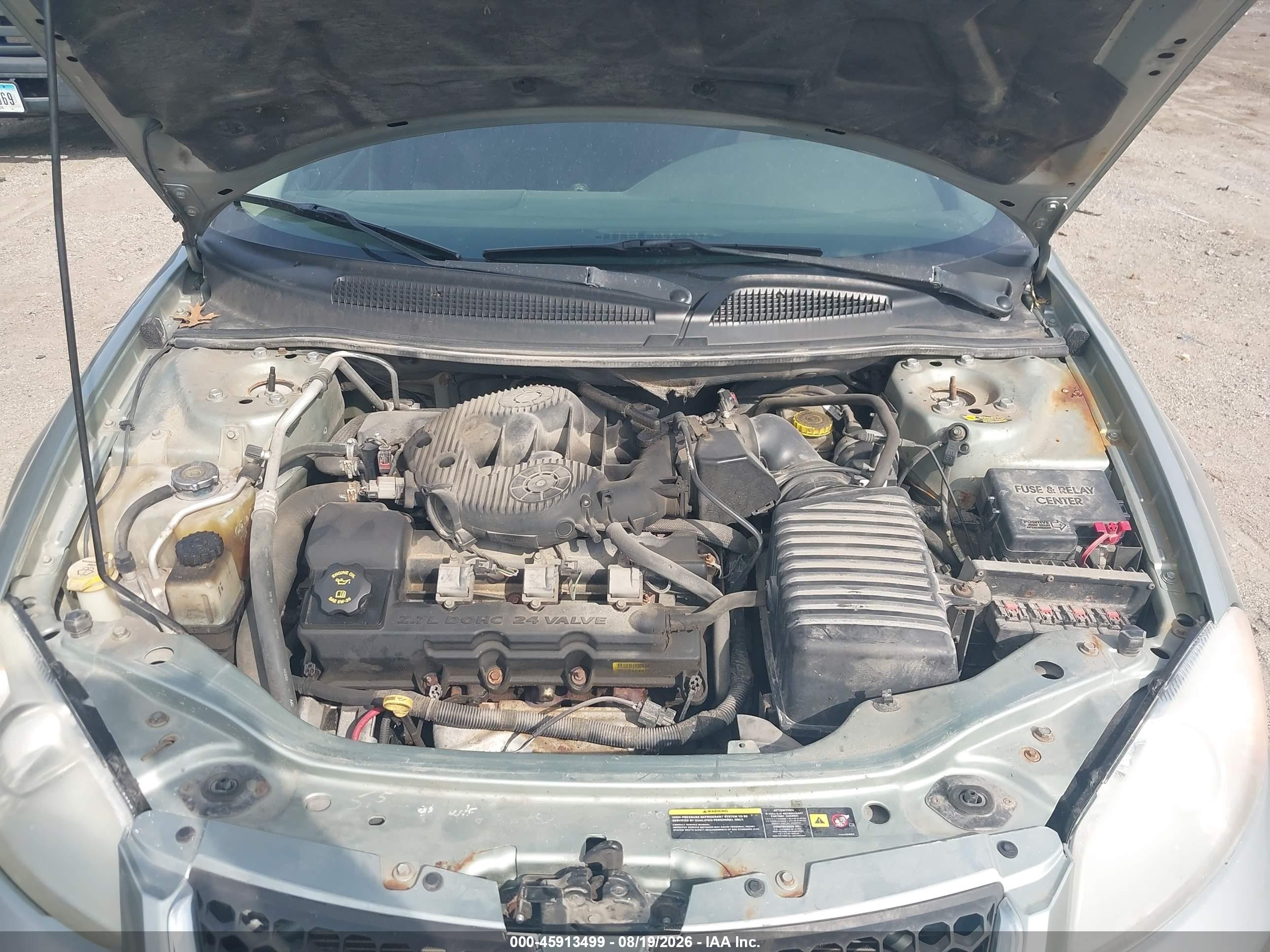 2005 Dodge Stratus Sxt Green vin: 1B3EL46R15N647237