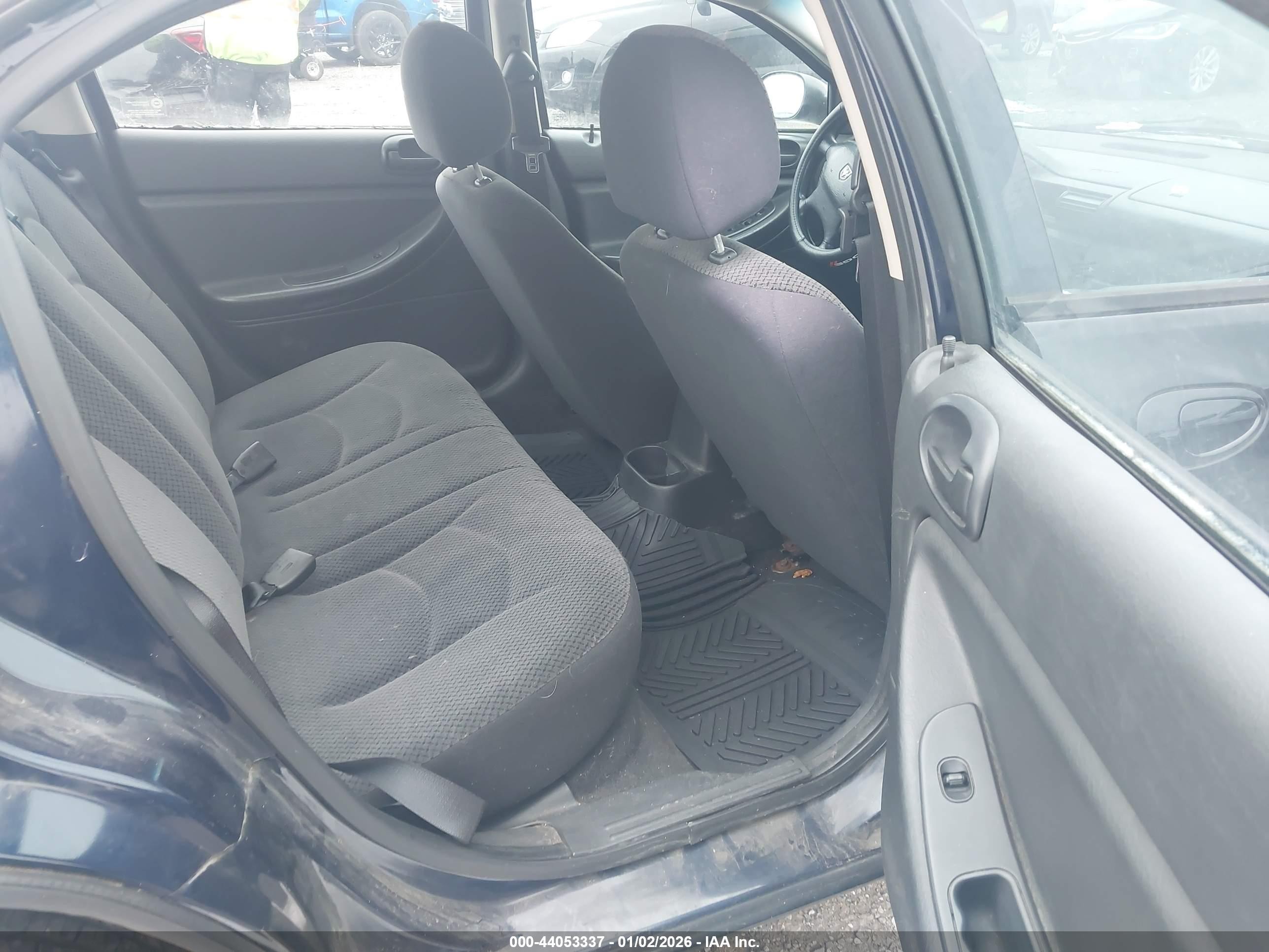 2005 Dodge Stratus Sxt Black vin: 1B3EL46R25N702195