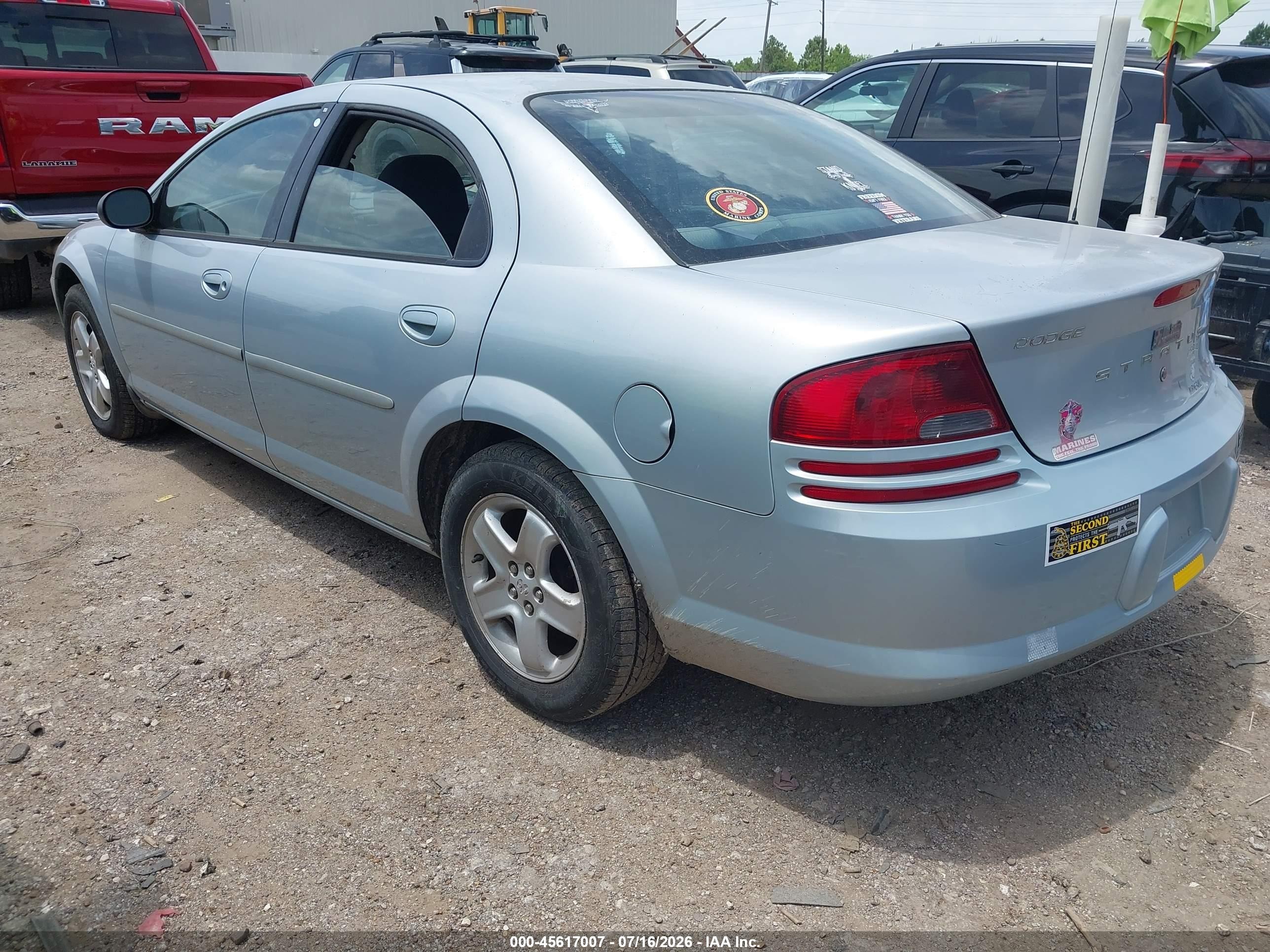 2002 Dodge Stratus Se Plus/sxt Silver vin: 1B3EL46R32N353270