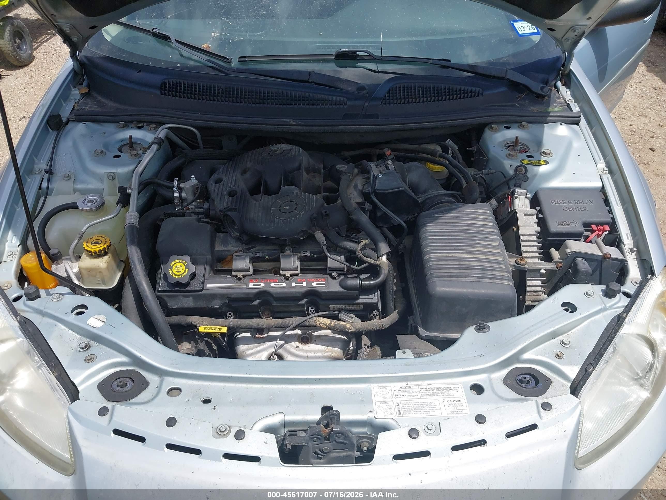 2002 Dodge Stratus Se Plus/sxt Silver vin: 1B3EL46R32N353270