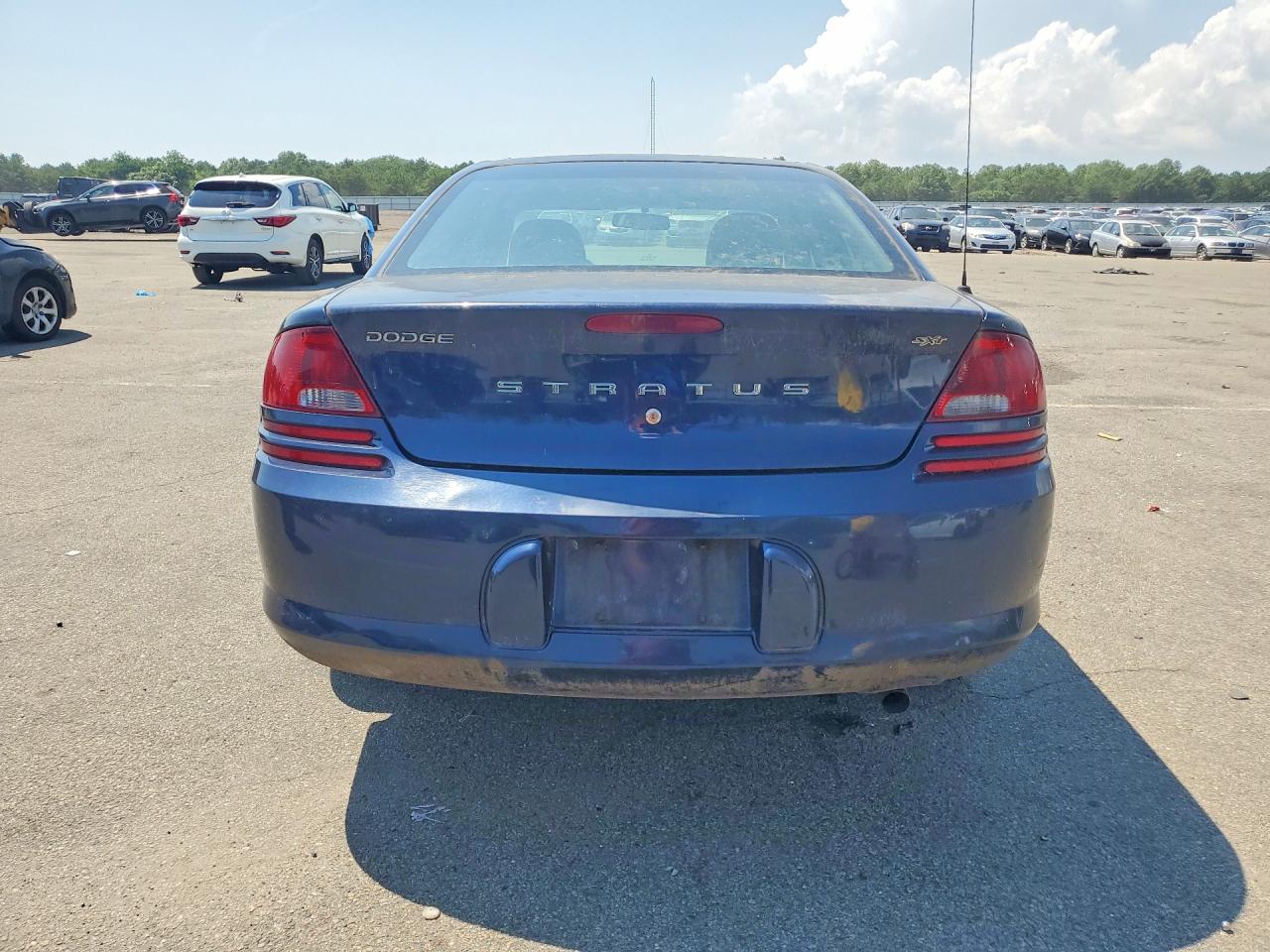 2005 Dodge Stratus Sxt Blue vin: 1B3EL46R35N707566