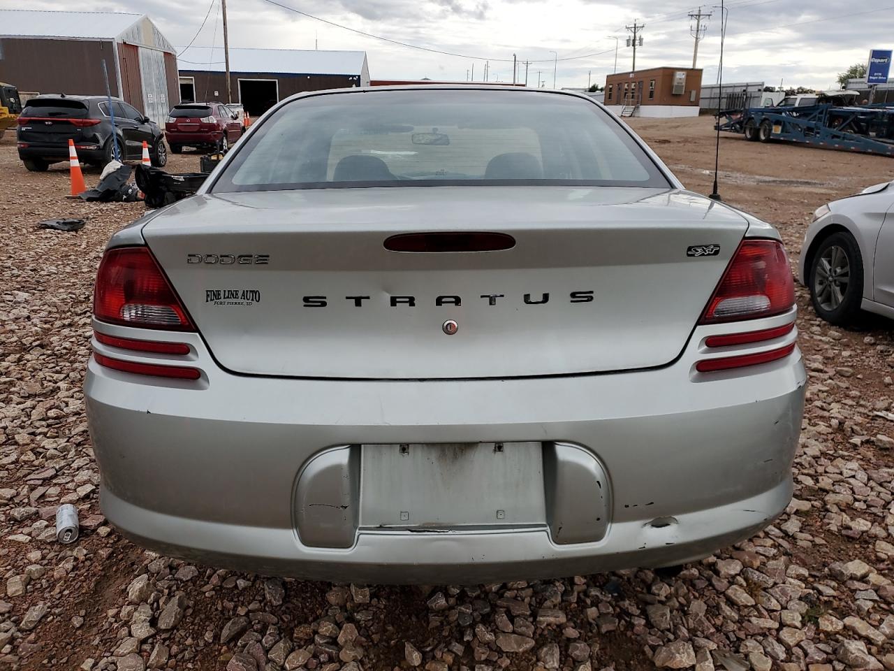 2006 Dodge Stratus Sxt Silver vin: 1B3EL46R36N185586