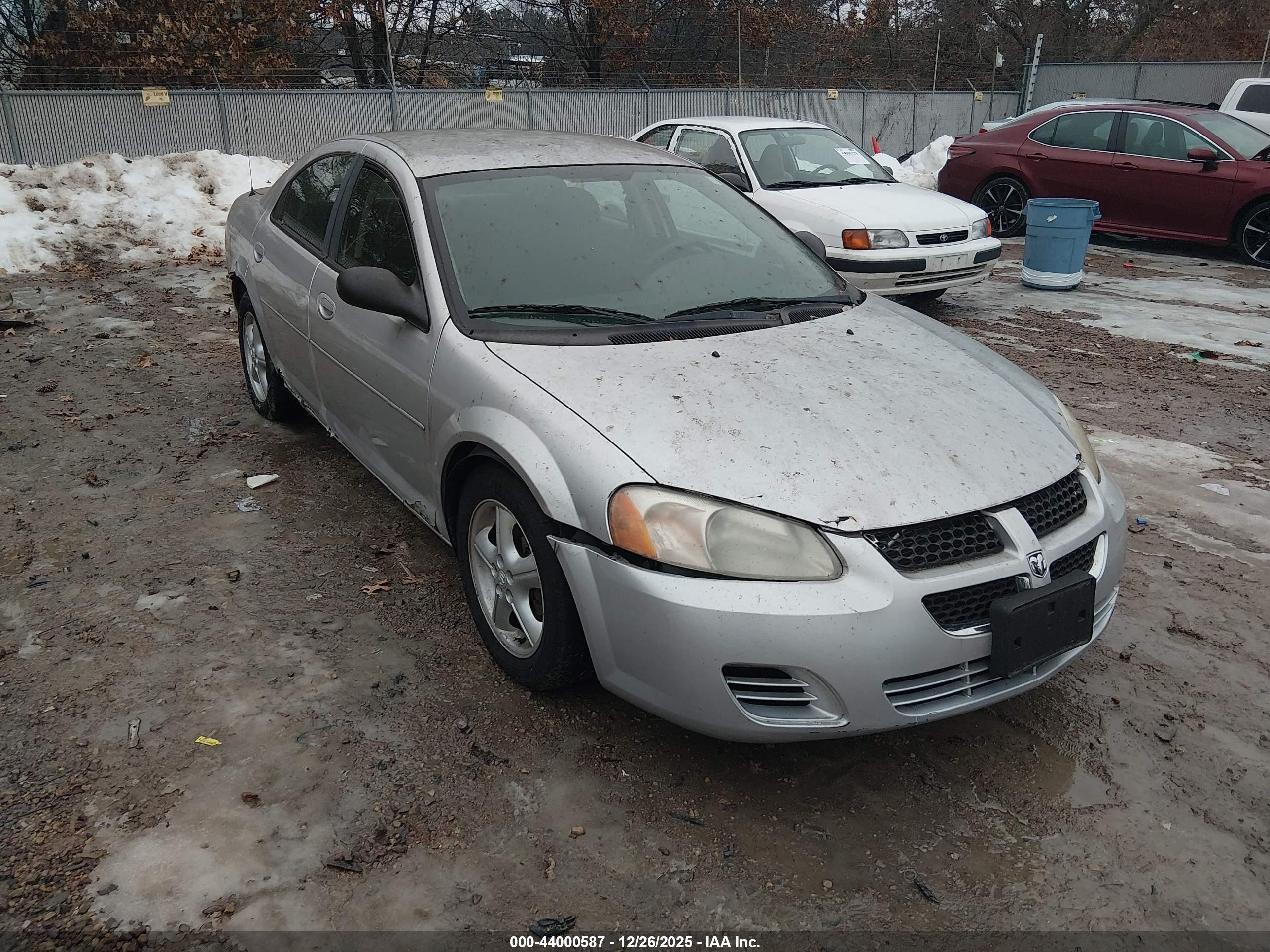 2006 Dodge Stratus Sxt Gray vin: 1B3EL46R66N159497
