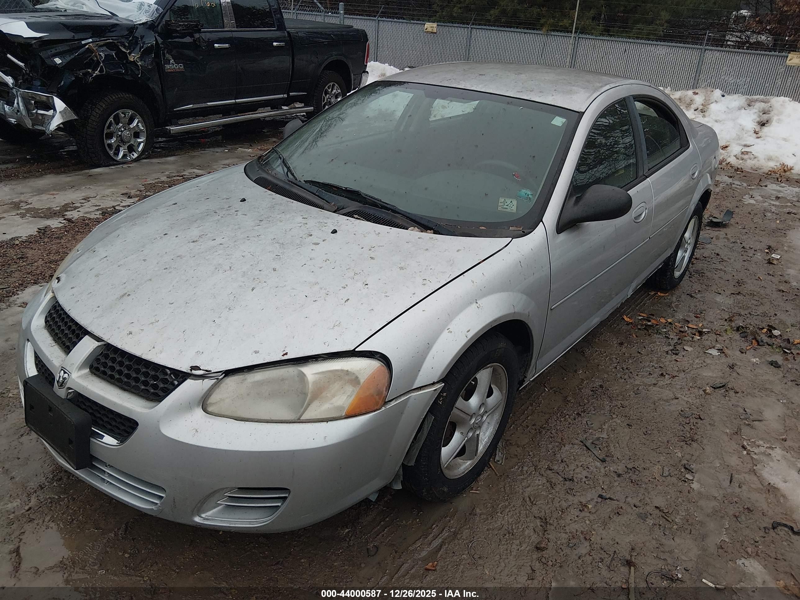 2006 Dodge Stratus Sxt Gray vin: 1B3EL46R66N159497
