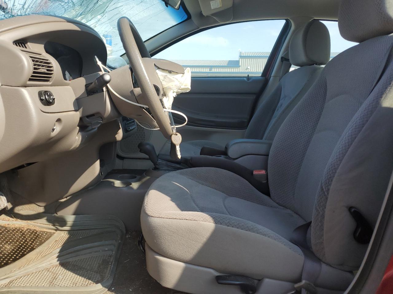2006 Dodge Stratus Sxt Red vin: 1B3EL46R66N231735