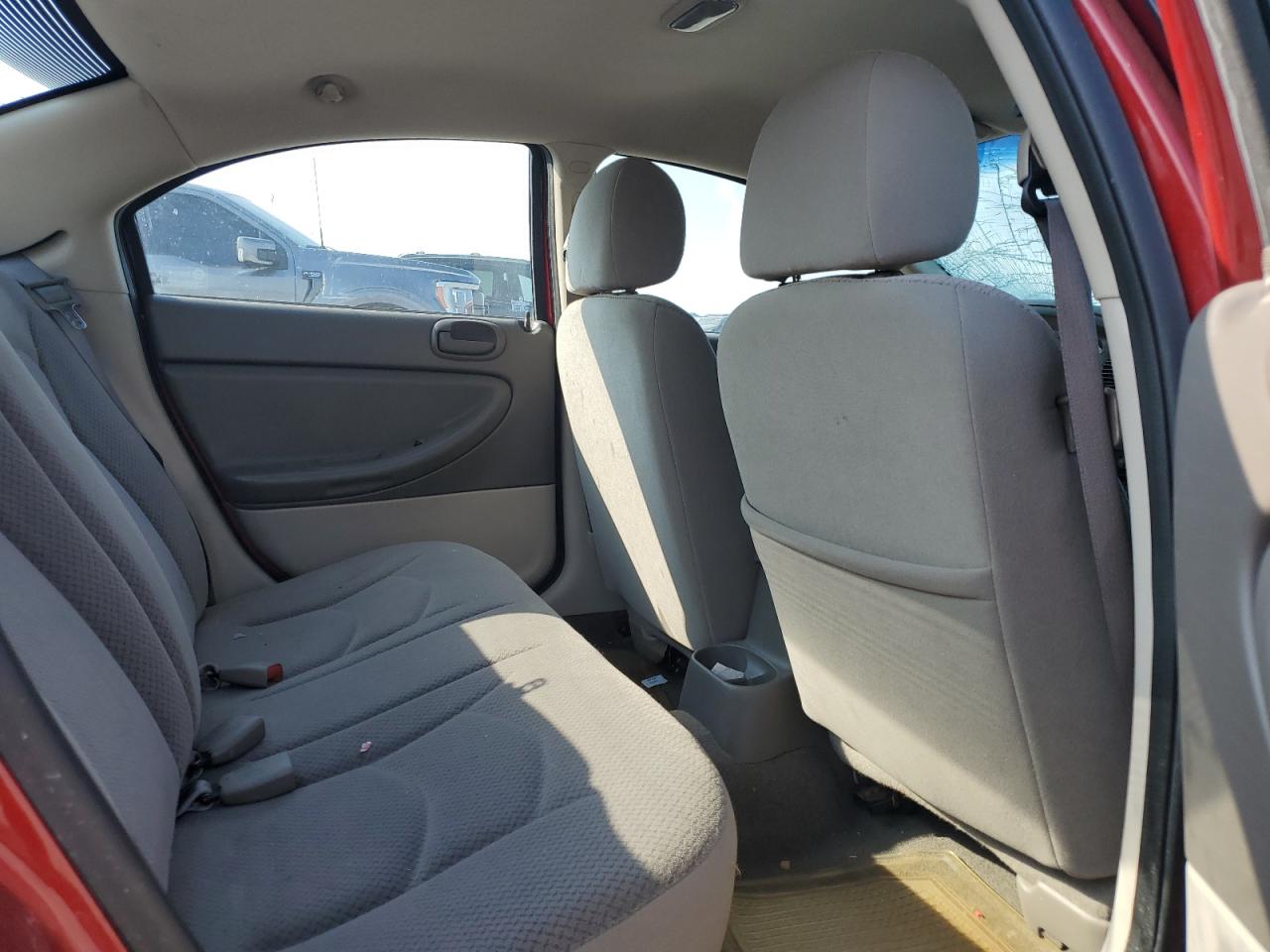 2006 Dodge Stratus Sxt Red vin: 1B3EL46R66N231735