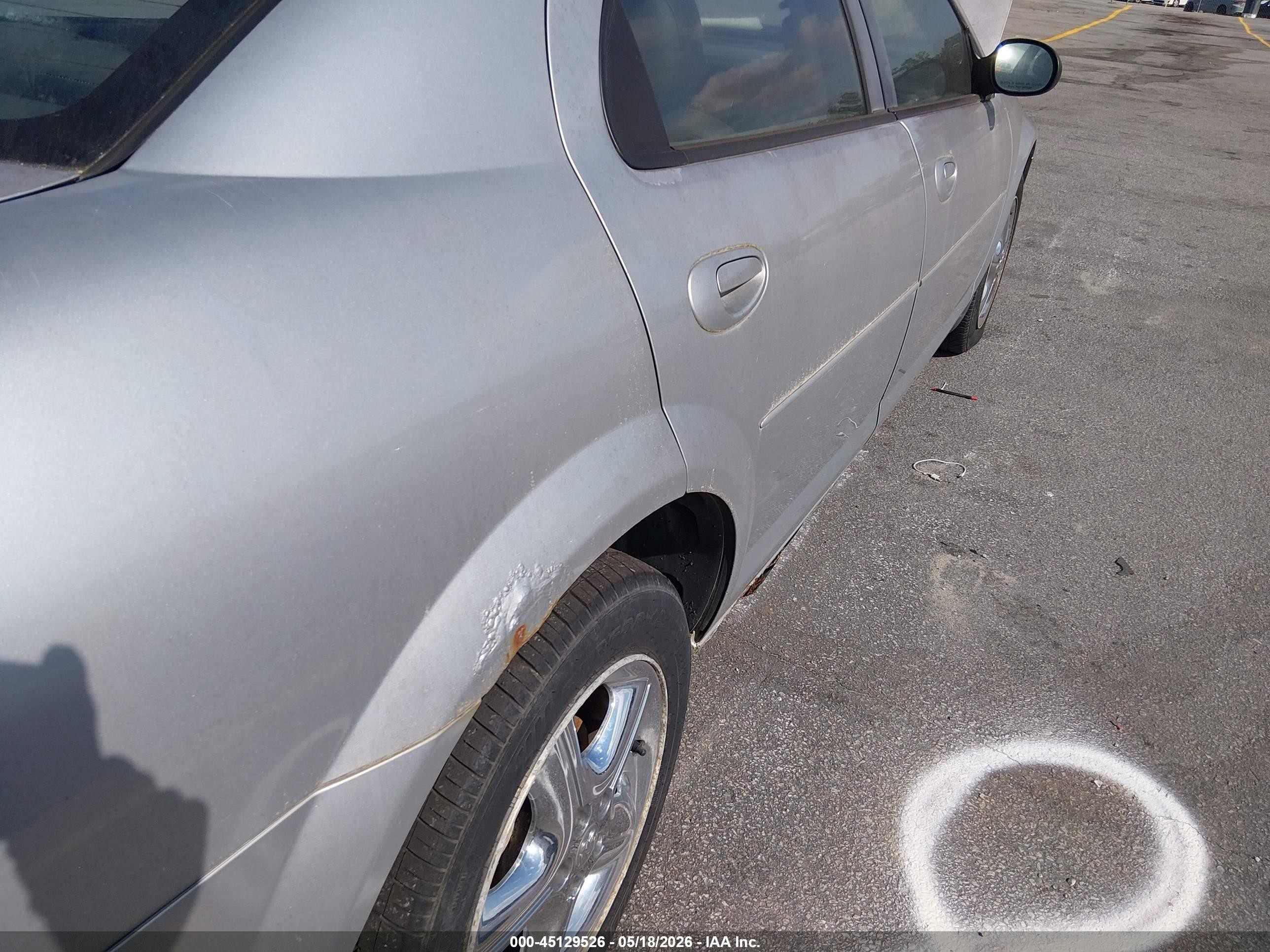 2005 Dodge Stratus Sxt Серебряный vin: 1B3EL46R85N685306